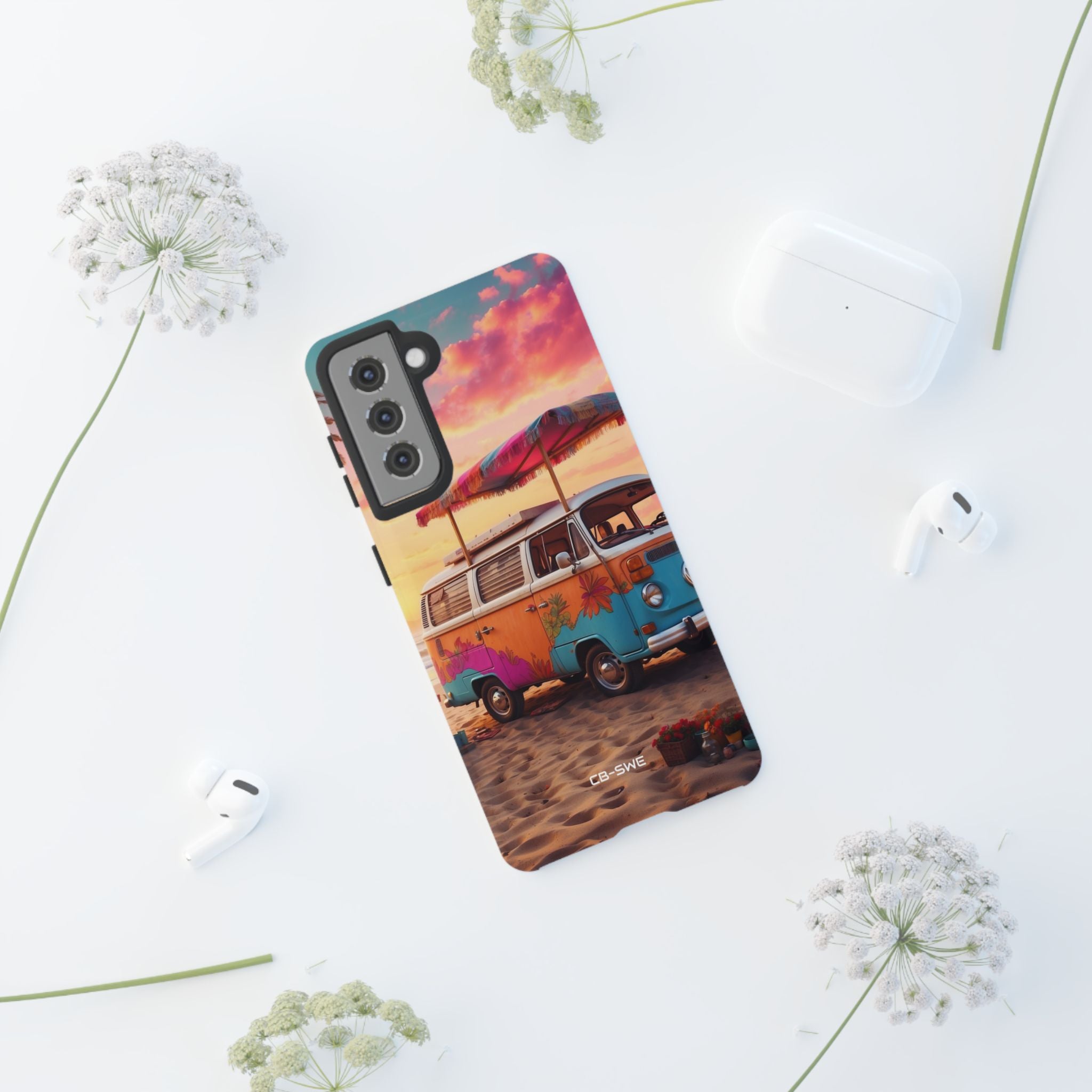 **Van Rests at Shore** - Samsung Case