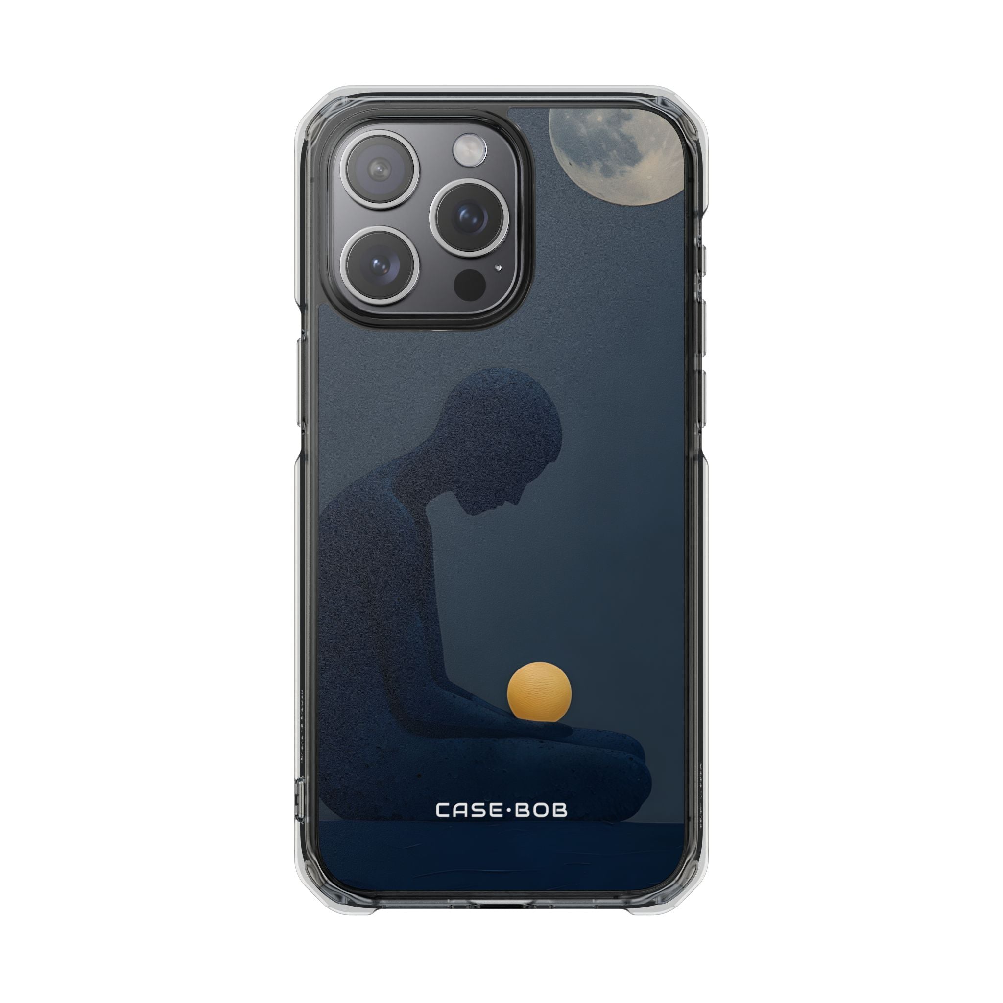 Moonlit Contemplation iPhone 15 Pro Max Case - Impact
