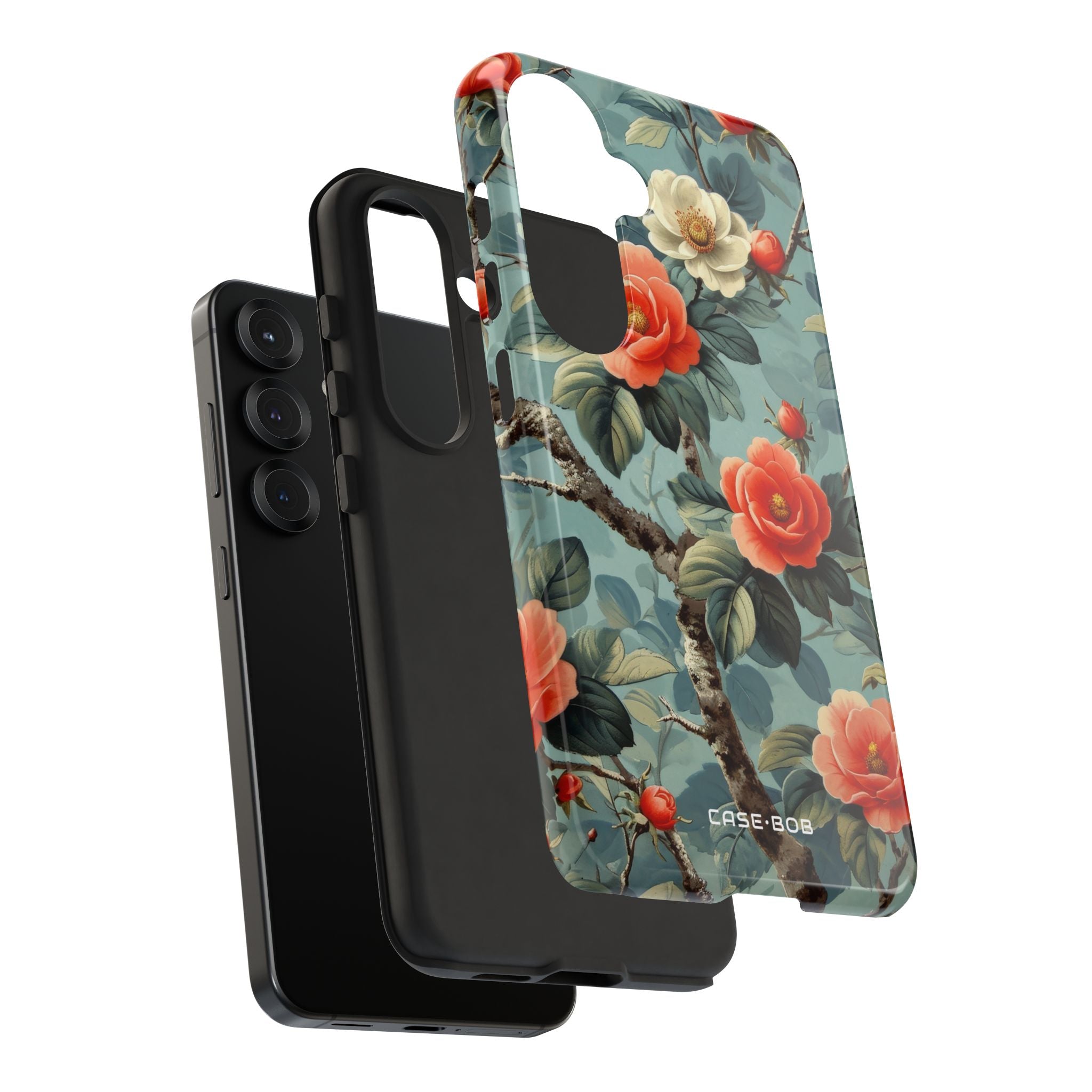 Coral Bloom Samsung S25 Case - Tough