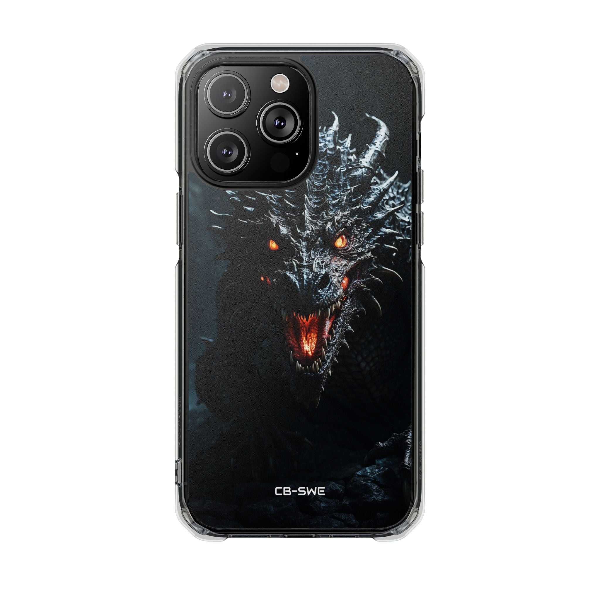 Fierce Dragon Roars iPhone Case - Impact