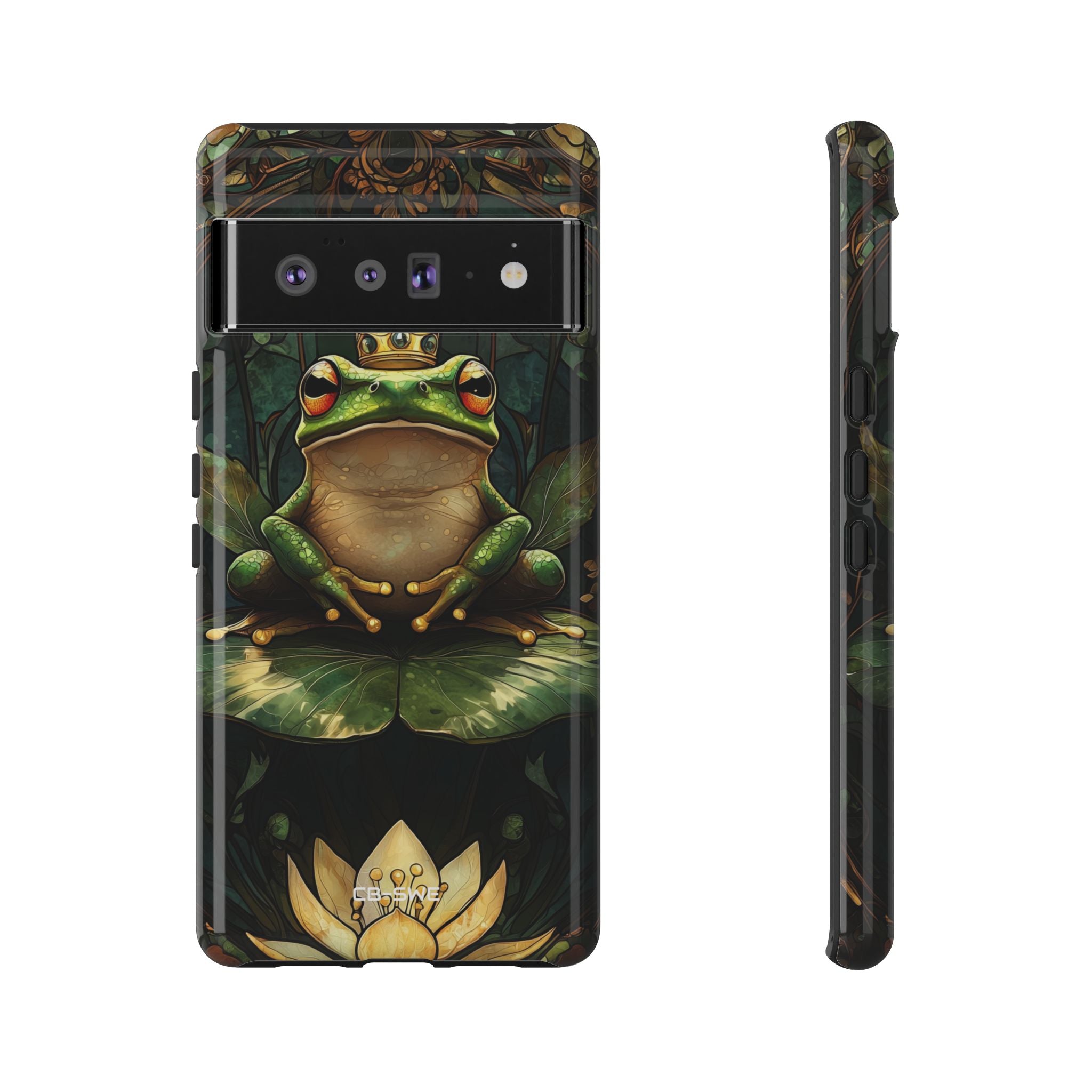 Crowned Frog Rests - Google Pixel Case