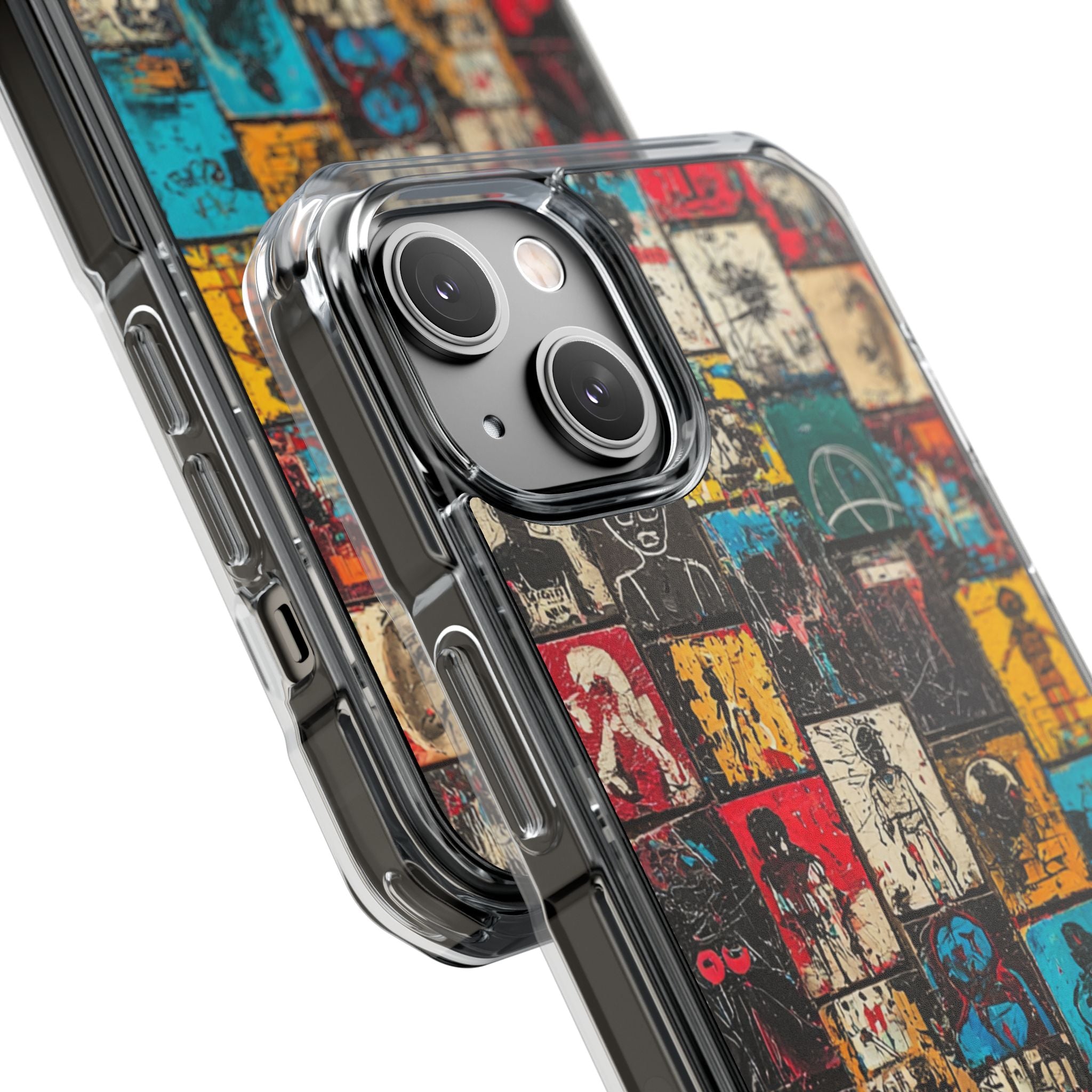 Figured Grid iPhone 14 Case - Impact