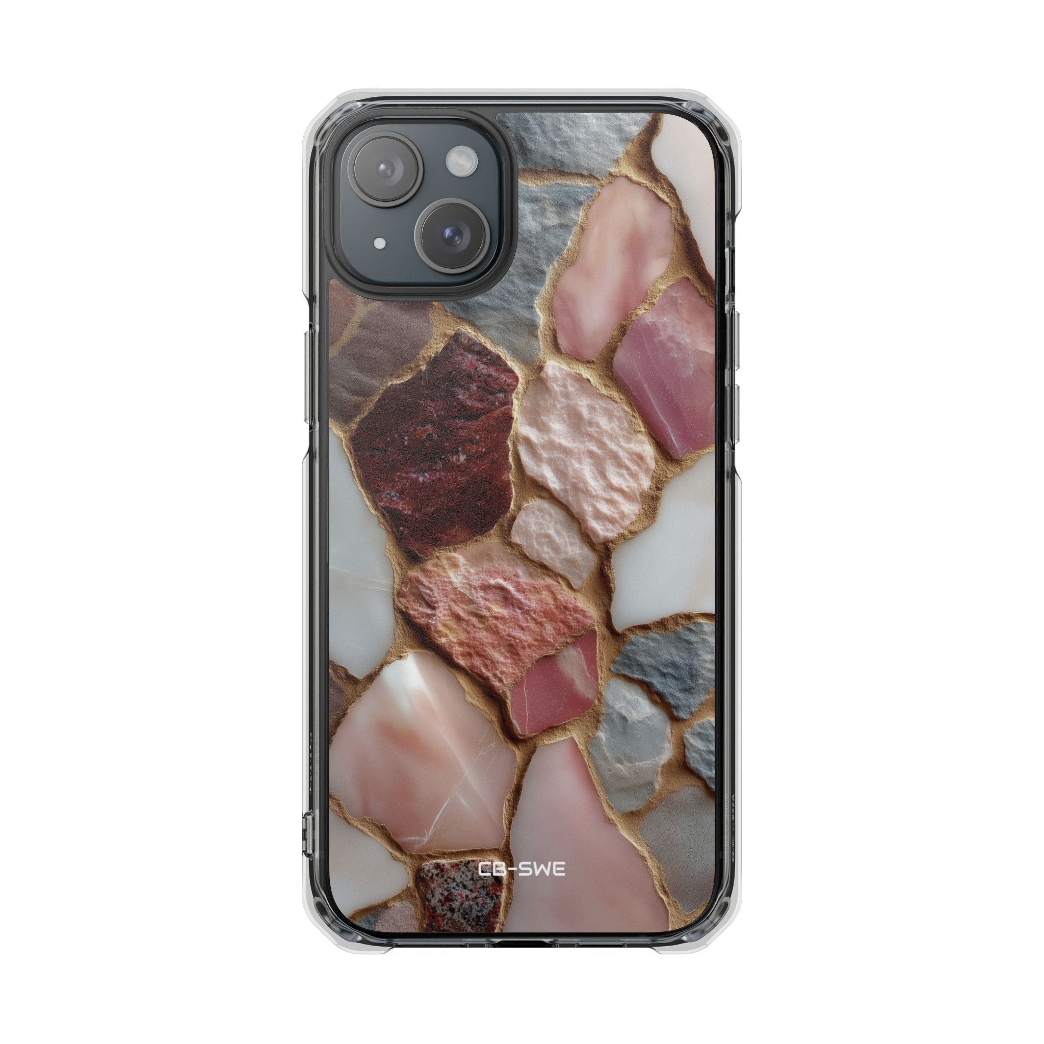 Textured Stones Dance iPhone Case - Impact
