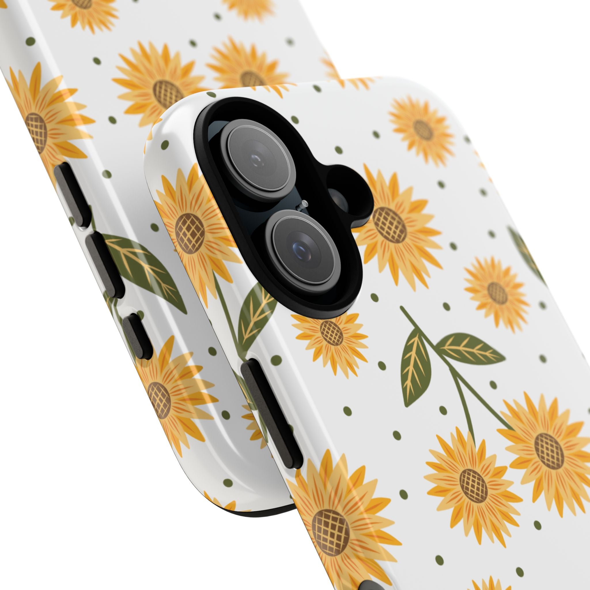 Sunflowers Dance Brightly - iPhone Case