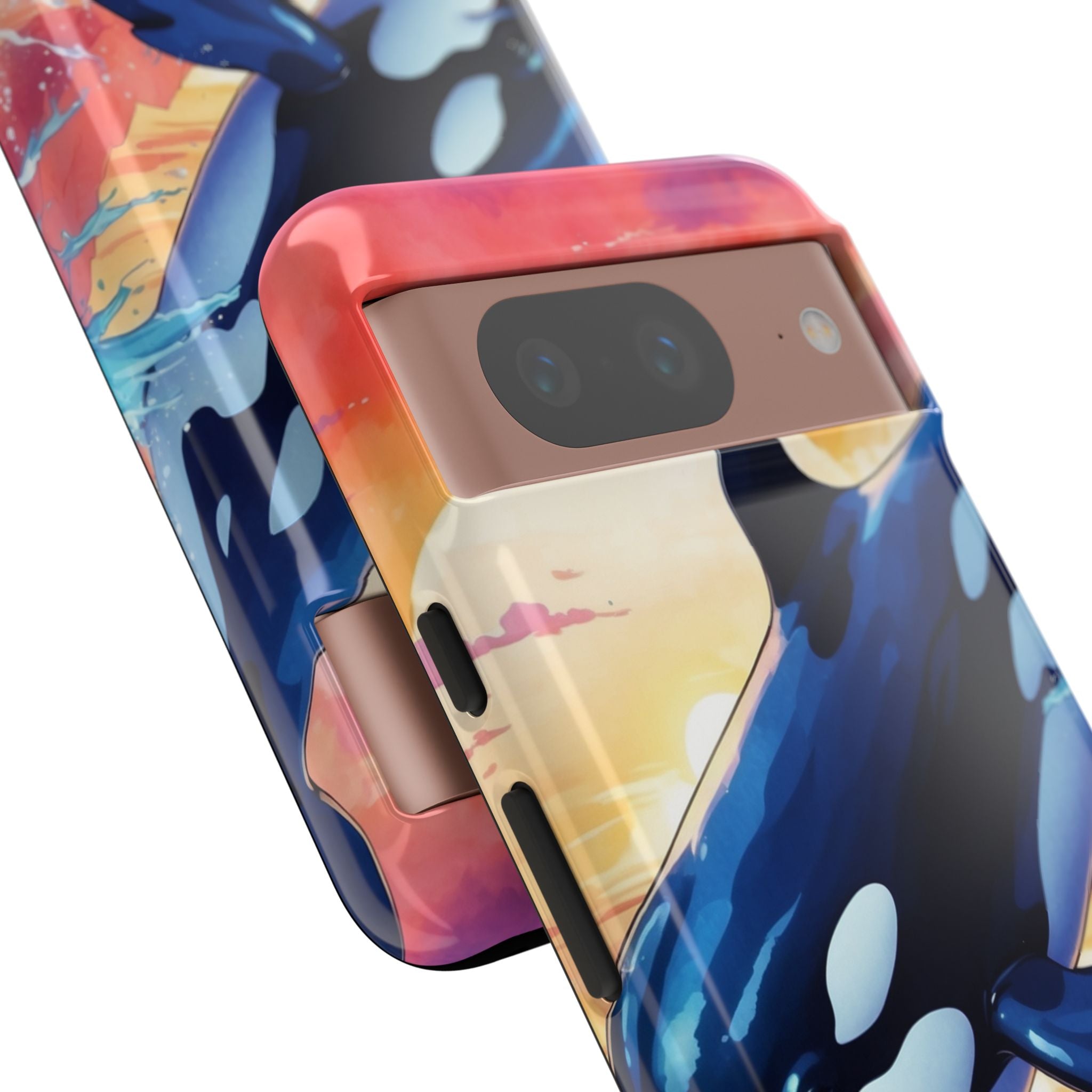 Orca Leaps Joyfully - Google Pixel Case