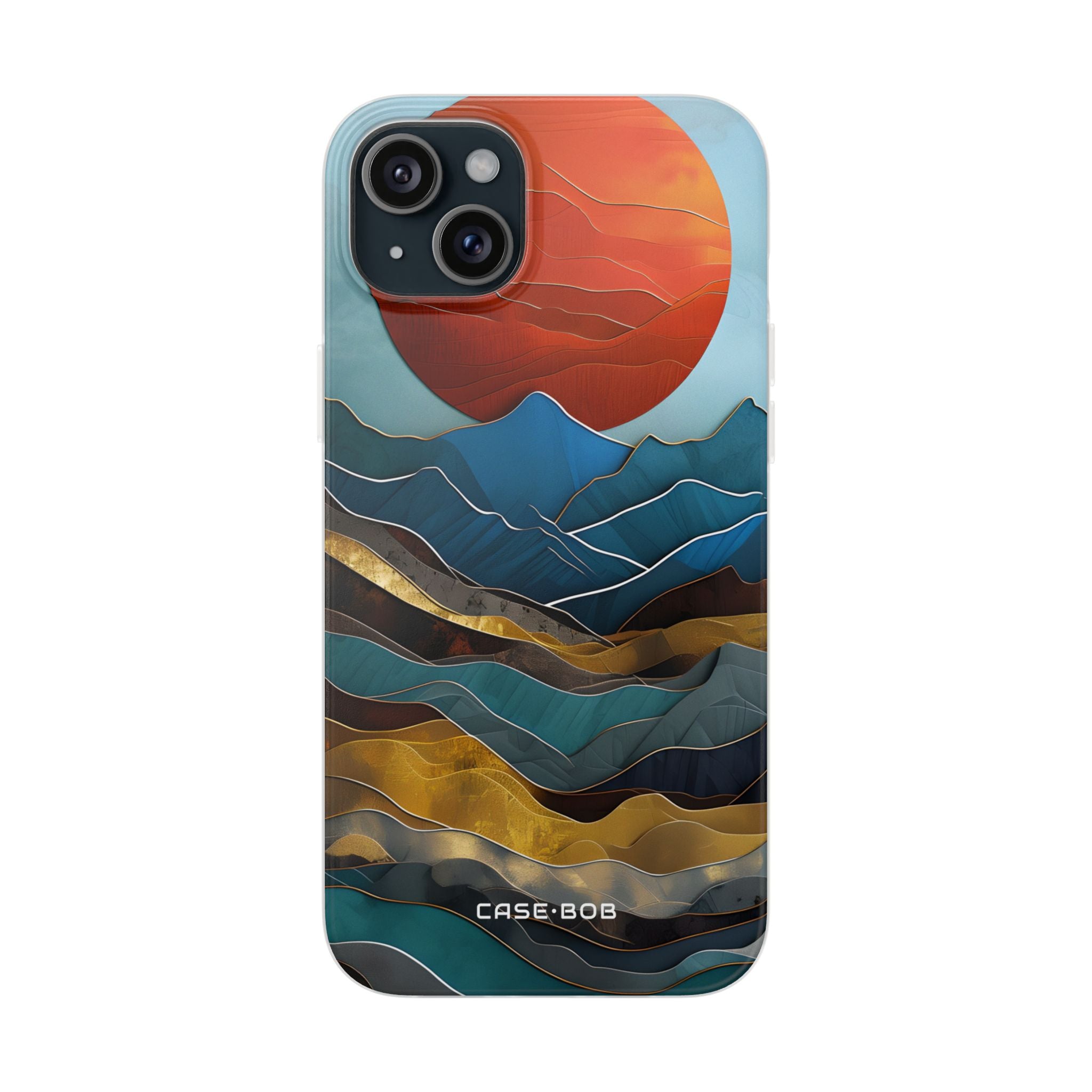Solar Peak iPhone 15 Plus Case - Soft
