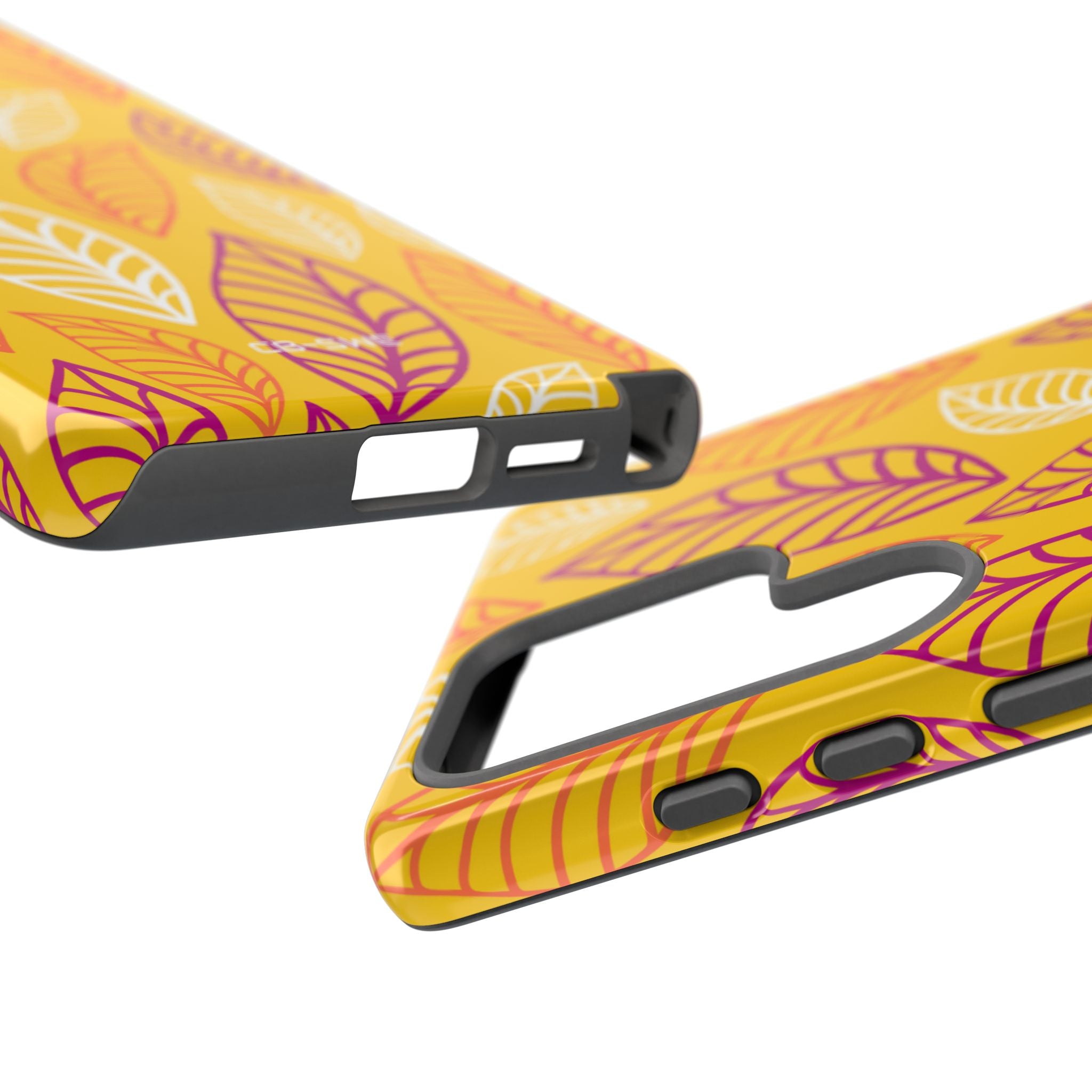 Vibrant Leaf Symphony - Samsung Case
