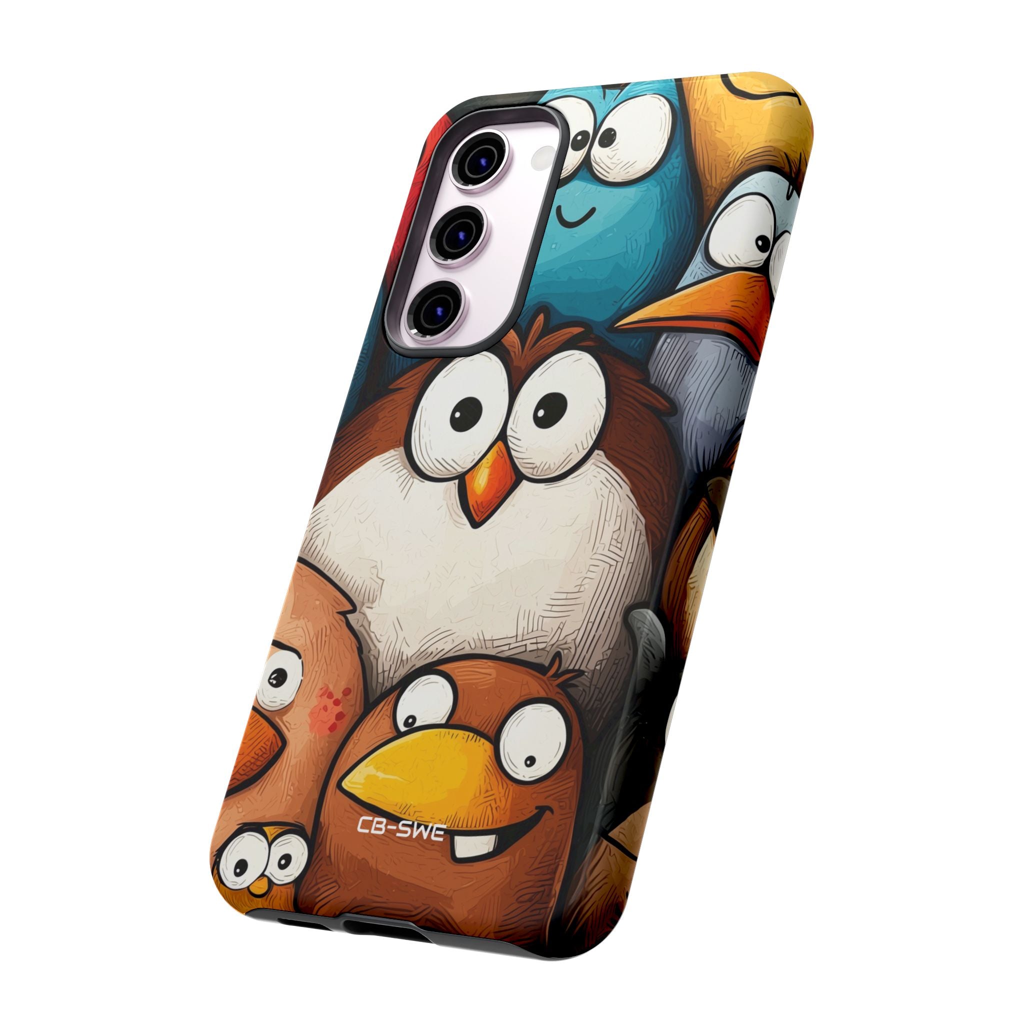 Whimsical Birds Gather - Samsung Case
