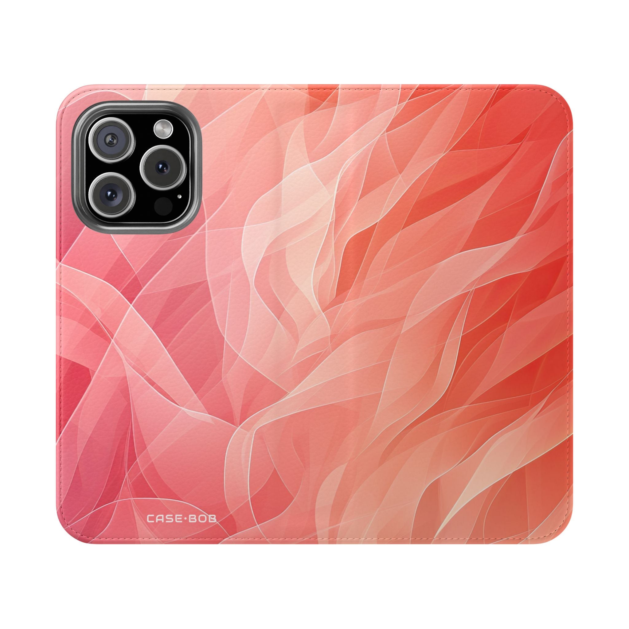 Coral Waves - iPhone 16 Pro Case - Lompakko