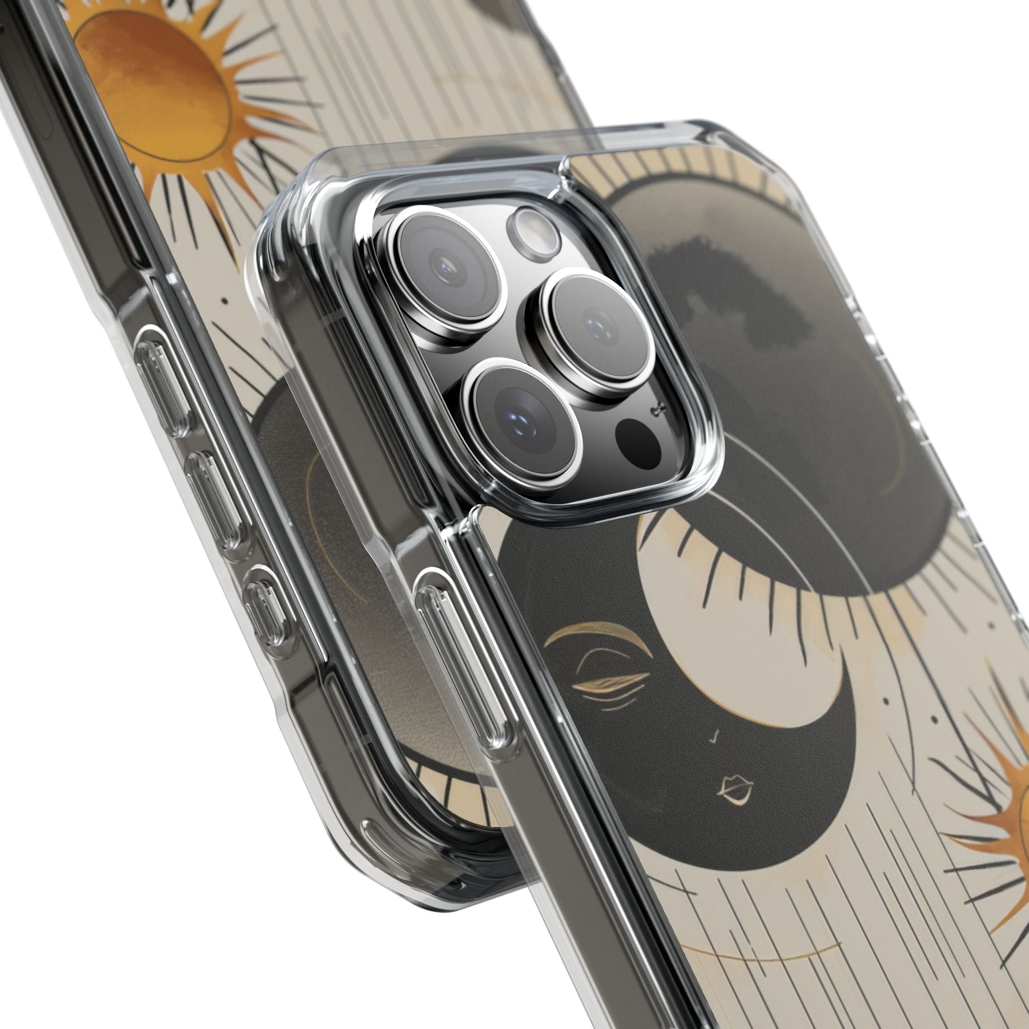 Moon Sun Harmony iPhone 16 - Impact Clear+
