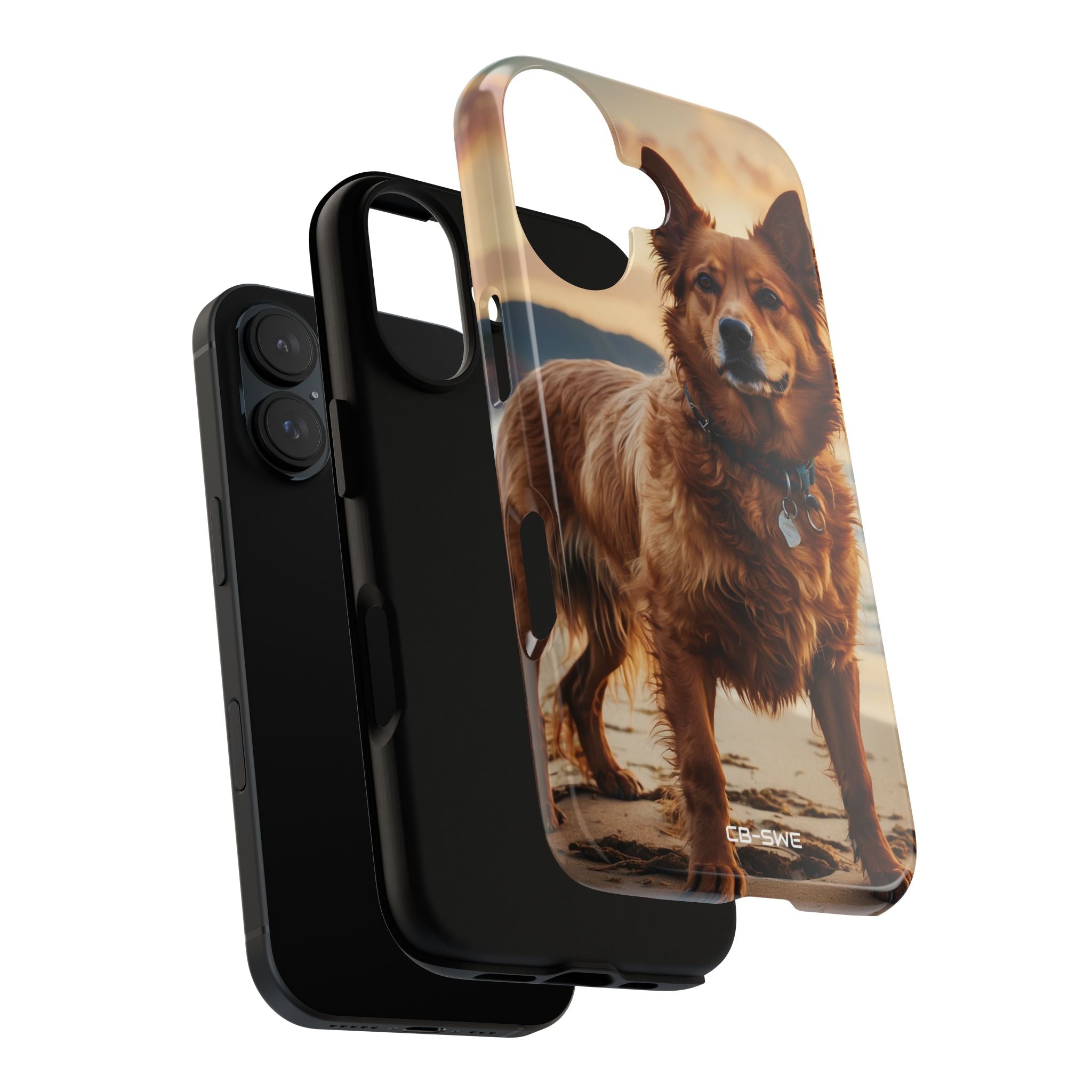 Golden Dog Plays - iPhone Case