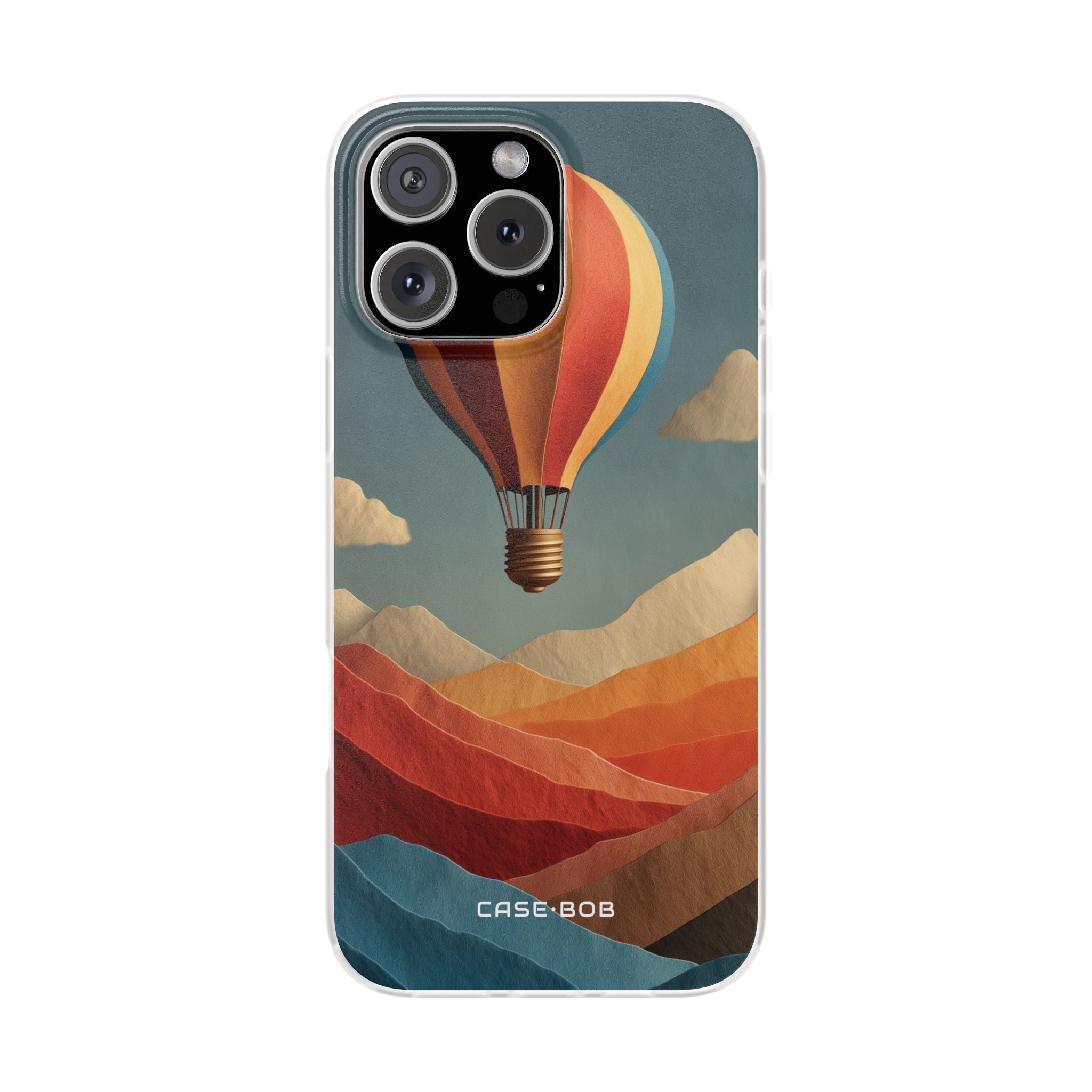 Lightbulb Balloon iPhone 16 Pro Max Case - Soft
