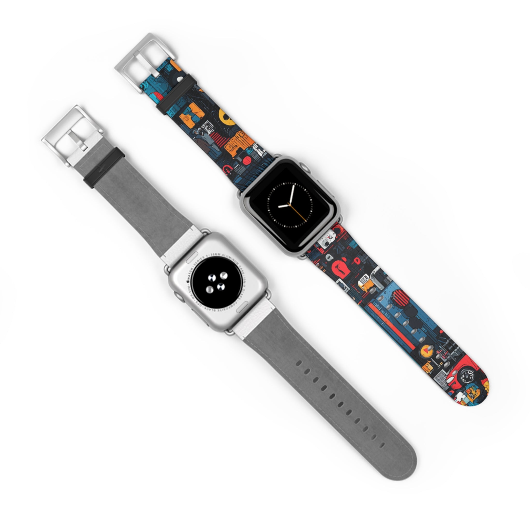 Blue Gaze Mosaic - Watch Band