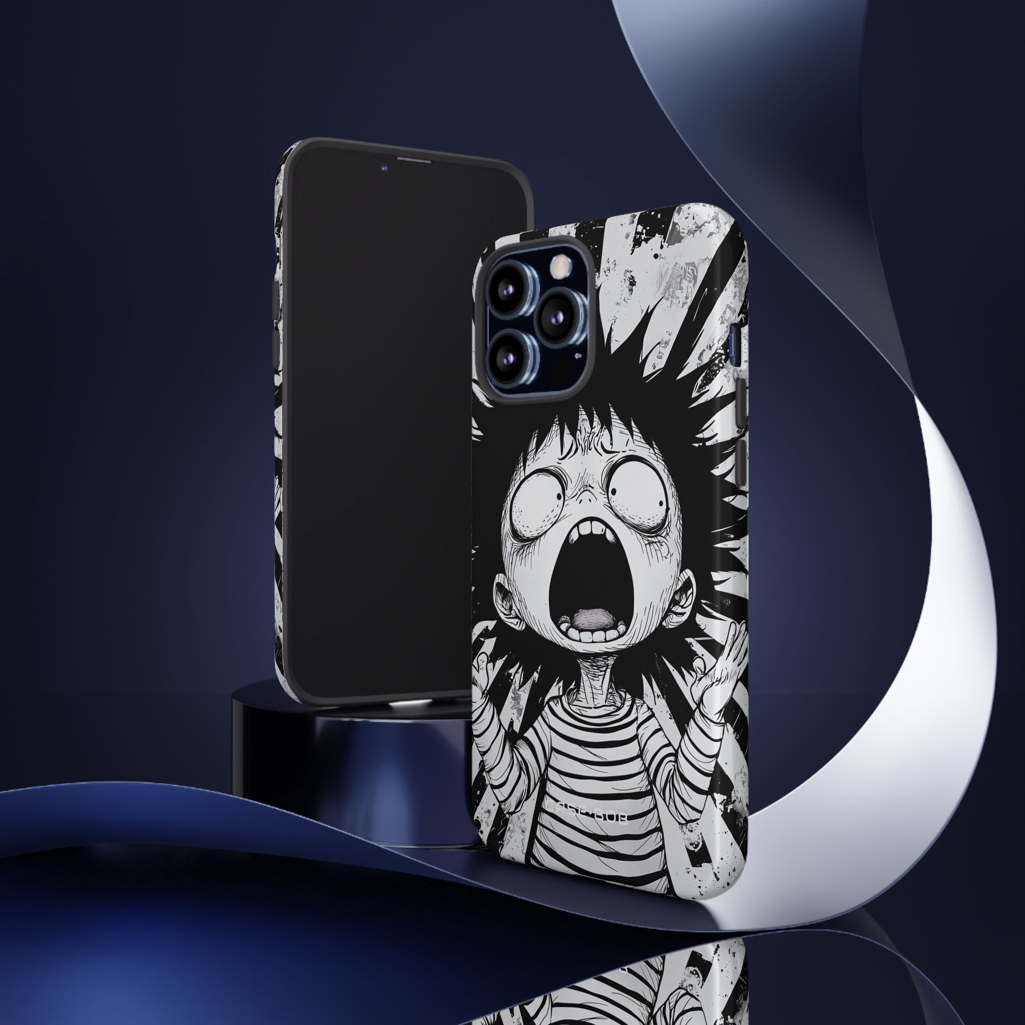 Screaming Stripes iPhone 13 Pro Max Case - Tough