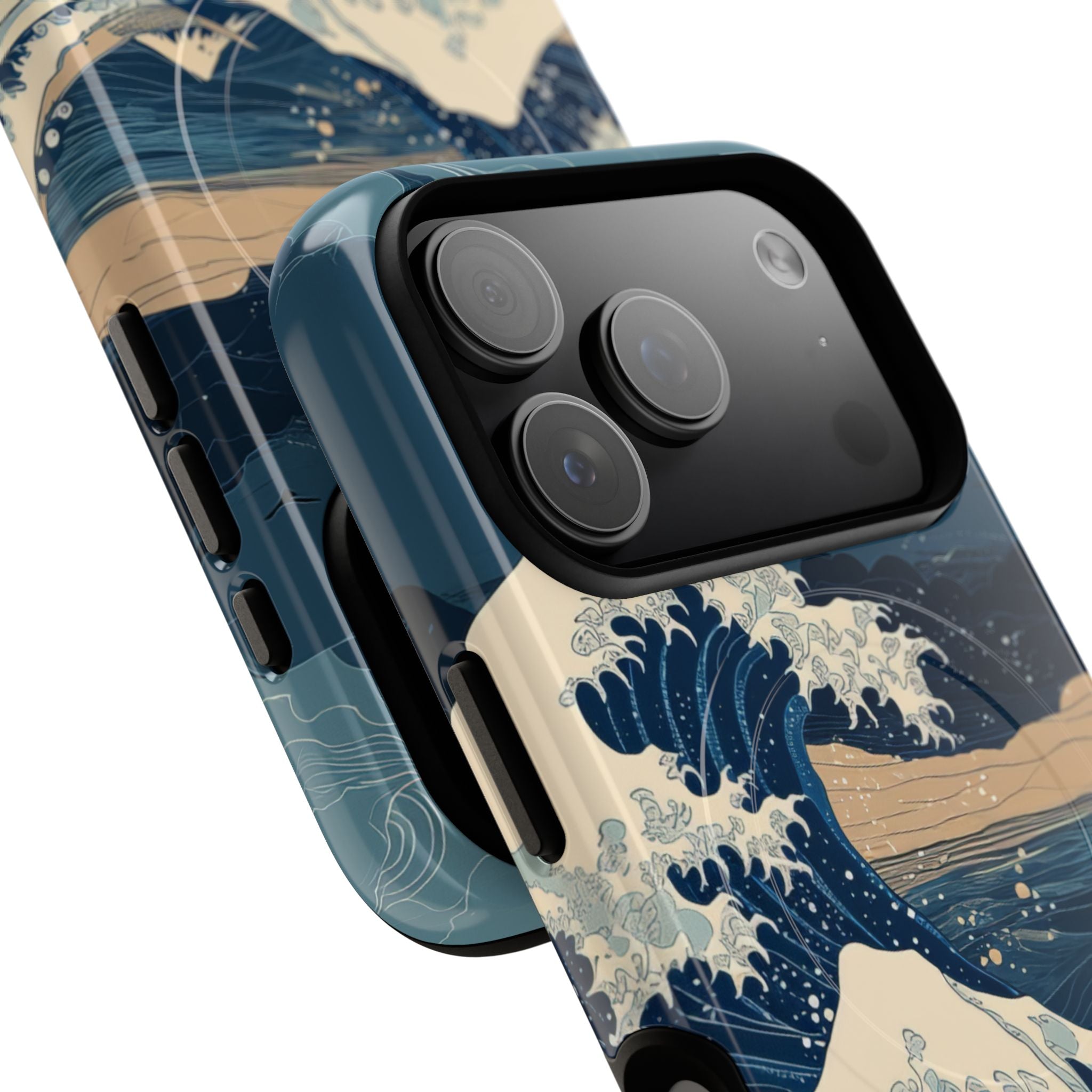 Cresting Blue Wave iPhone 17 Pro Case - Tough+