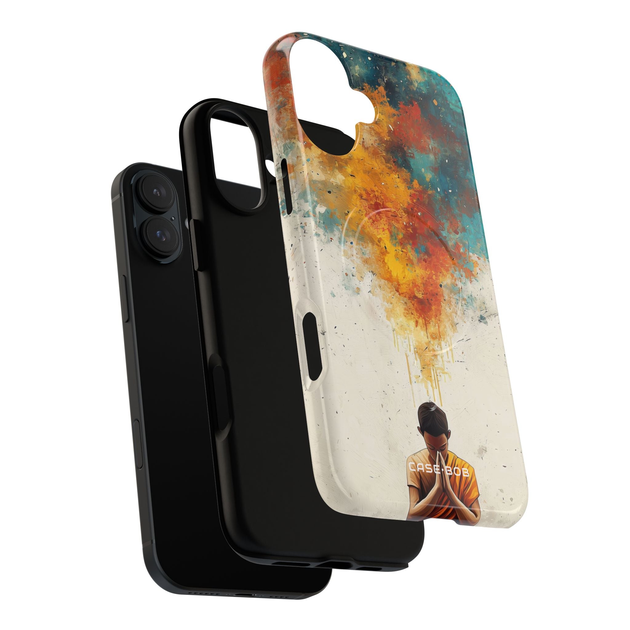 Meditative Glow iPhone 16 Plus Case - Tough+