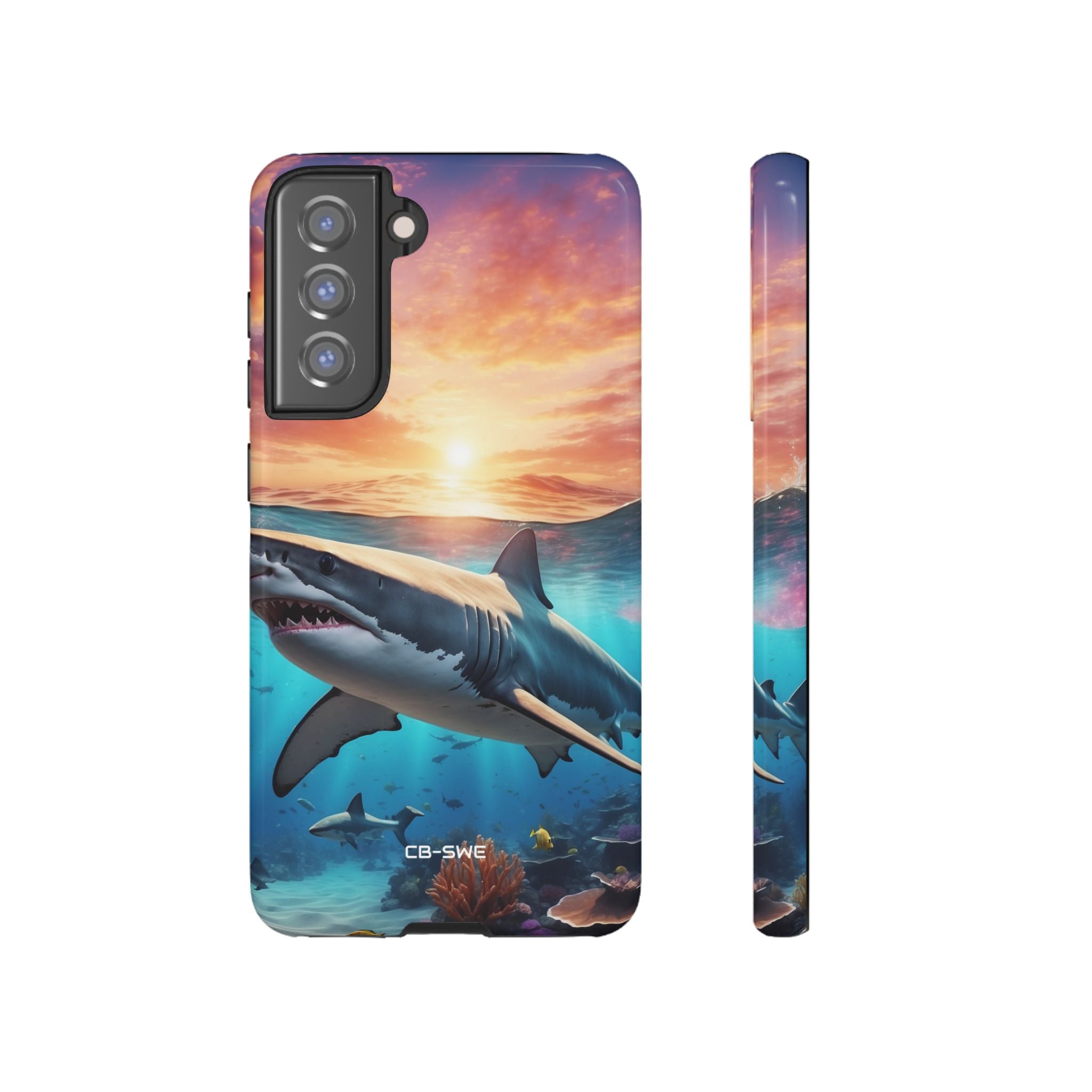 Shark Swims Through - Samsung Case