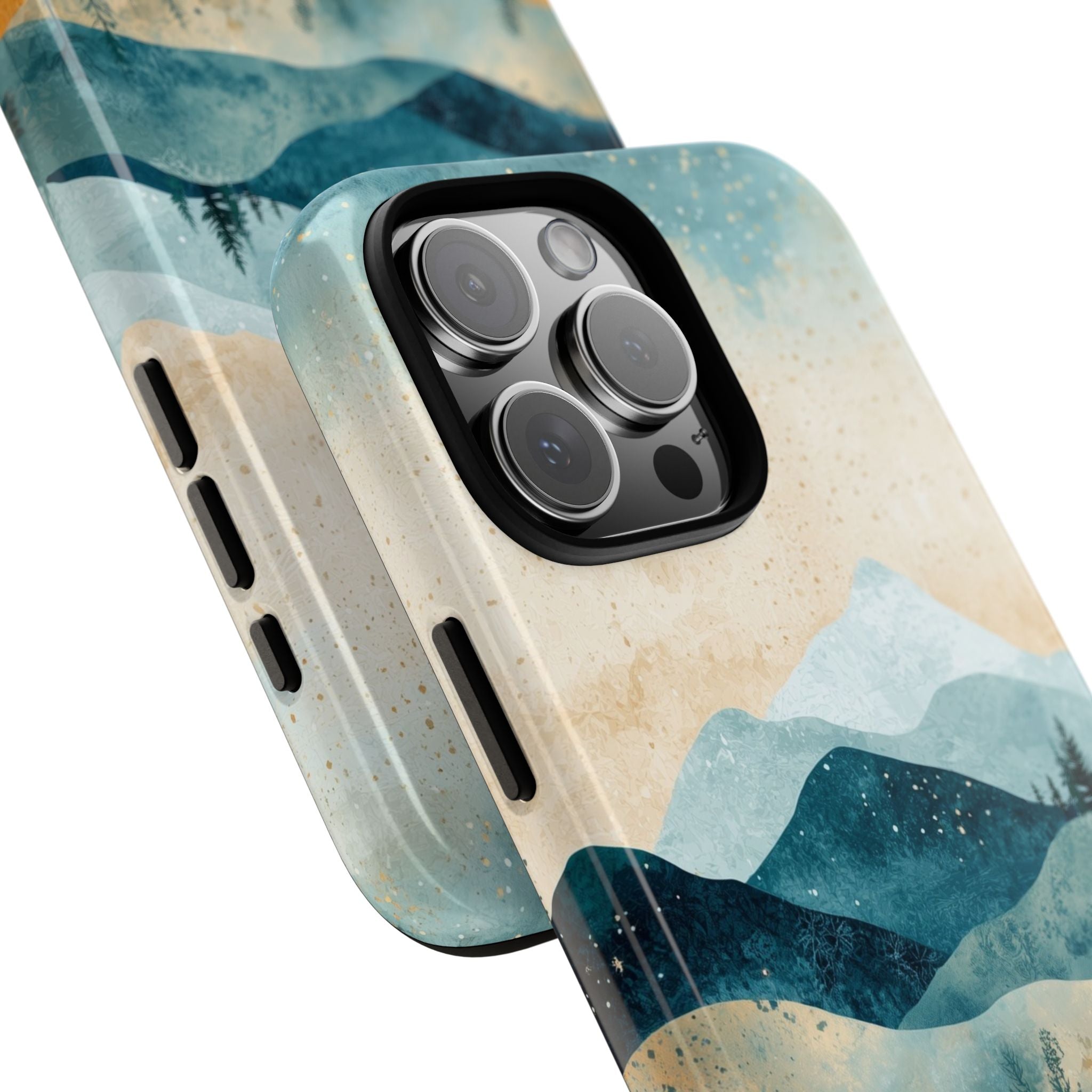 Moonlit Mountains iPhone 16 Pro Max Case - Tough