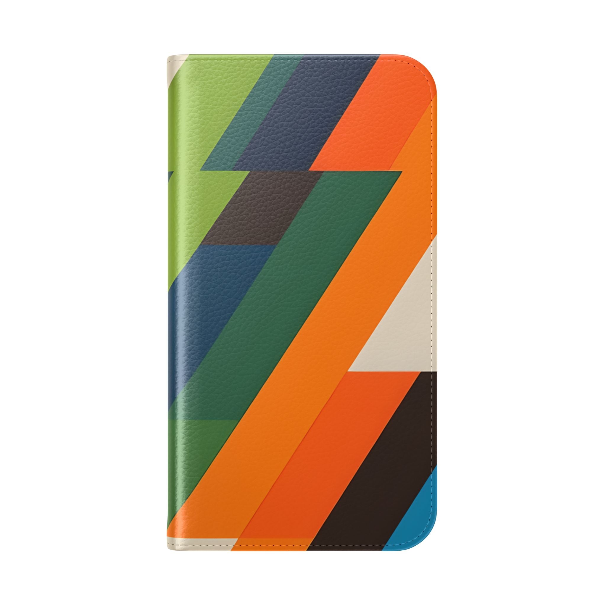 Zigzag Strepen - iPhone 16 Case - Portemonnee