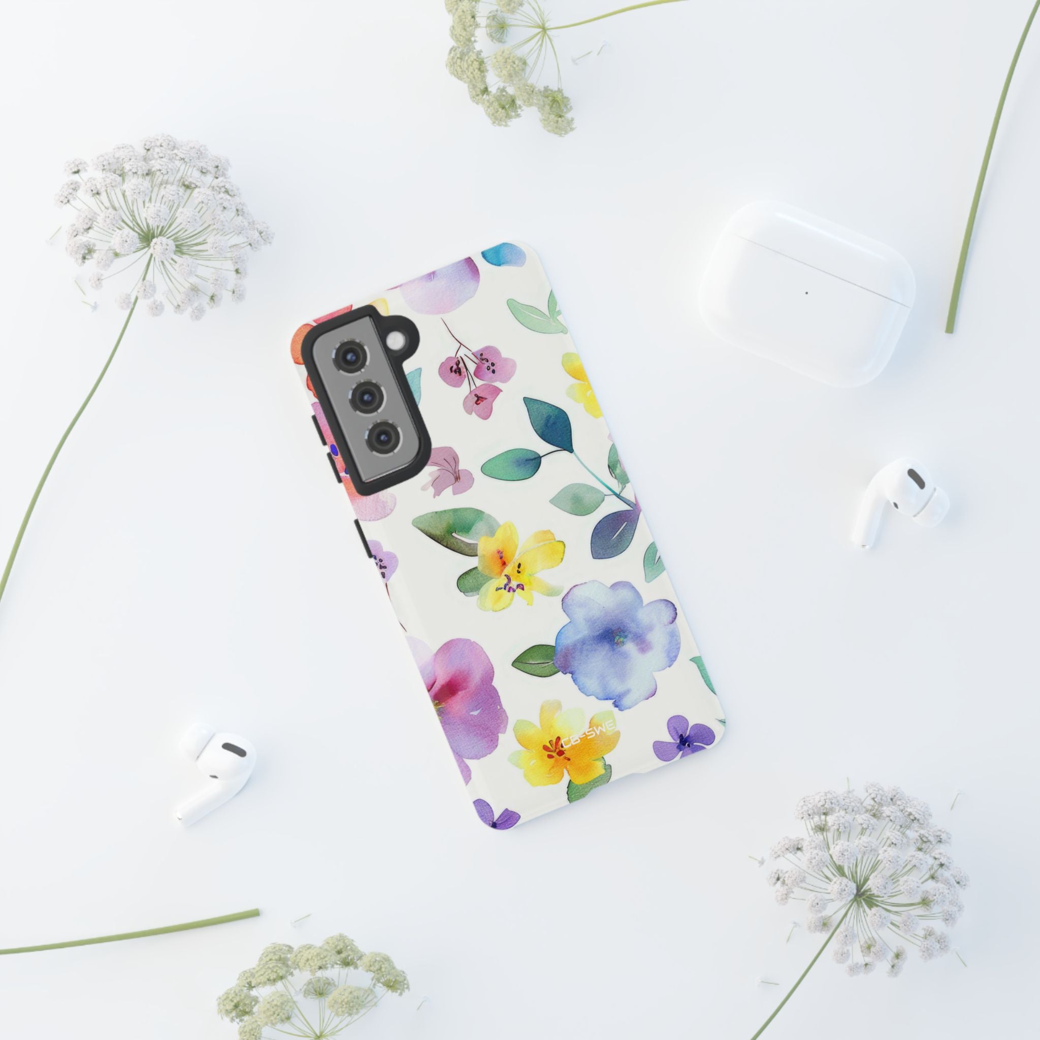 Whimsical Watercolor Florals - Samsung Case