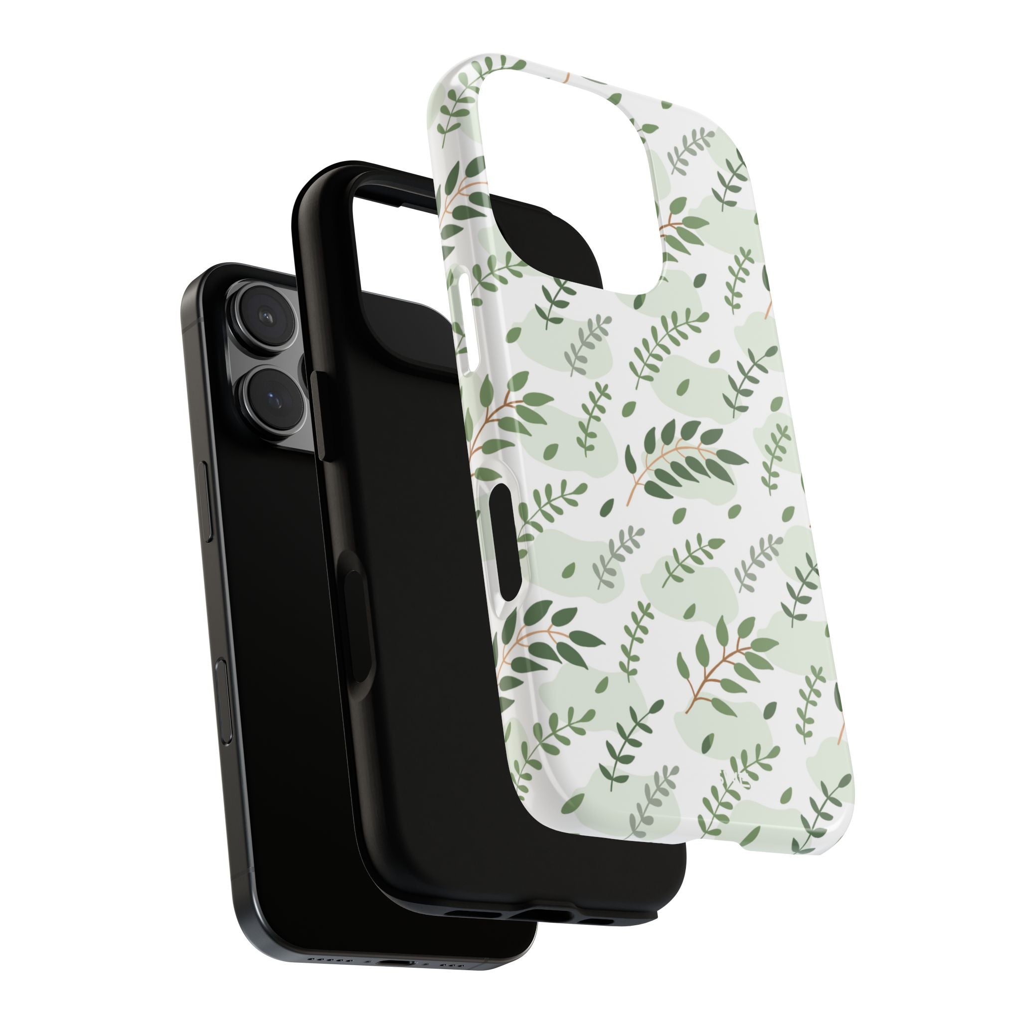 Leafy Branches Intertwine - iPhone Case
