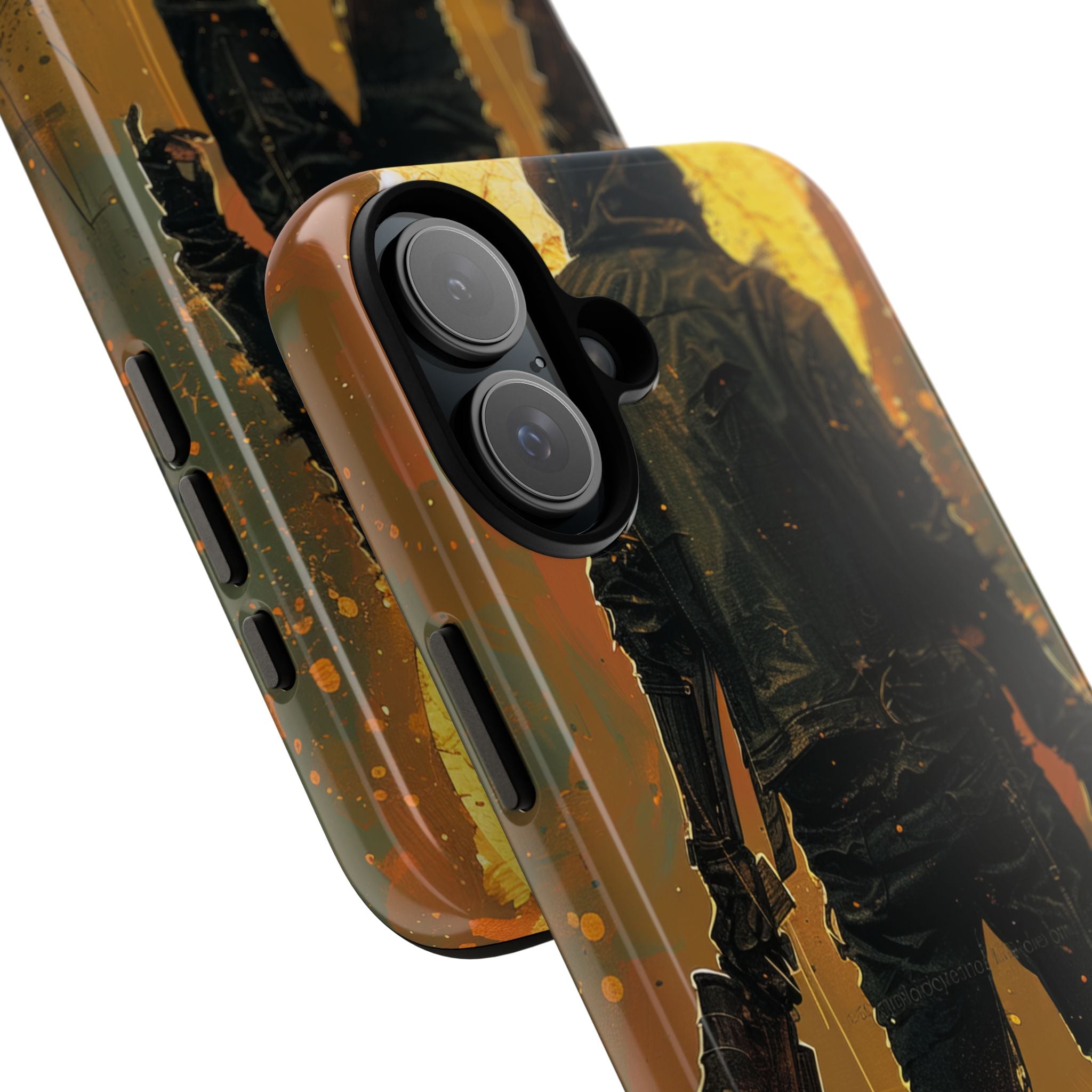 Crimson Fallout Horizon iPhone 16 - Tough