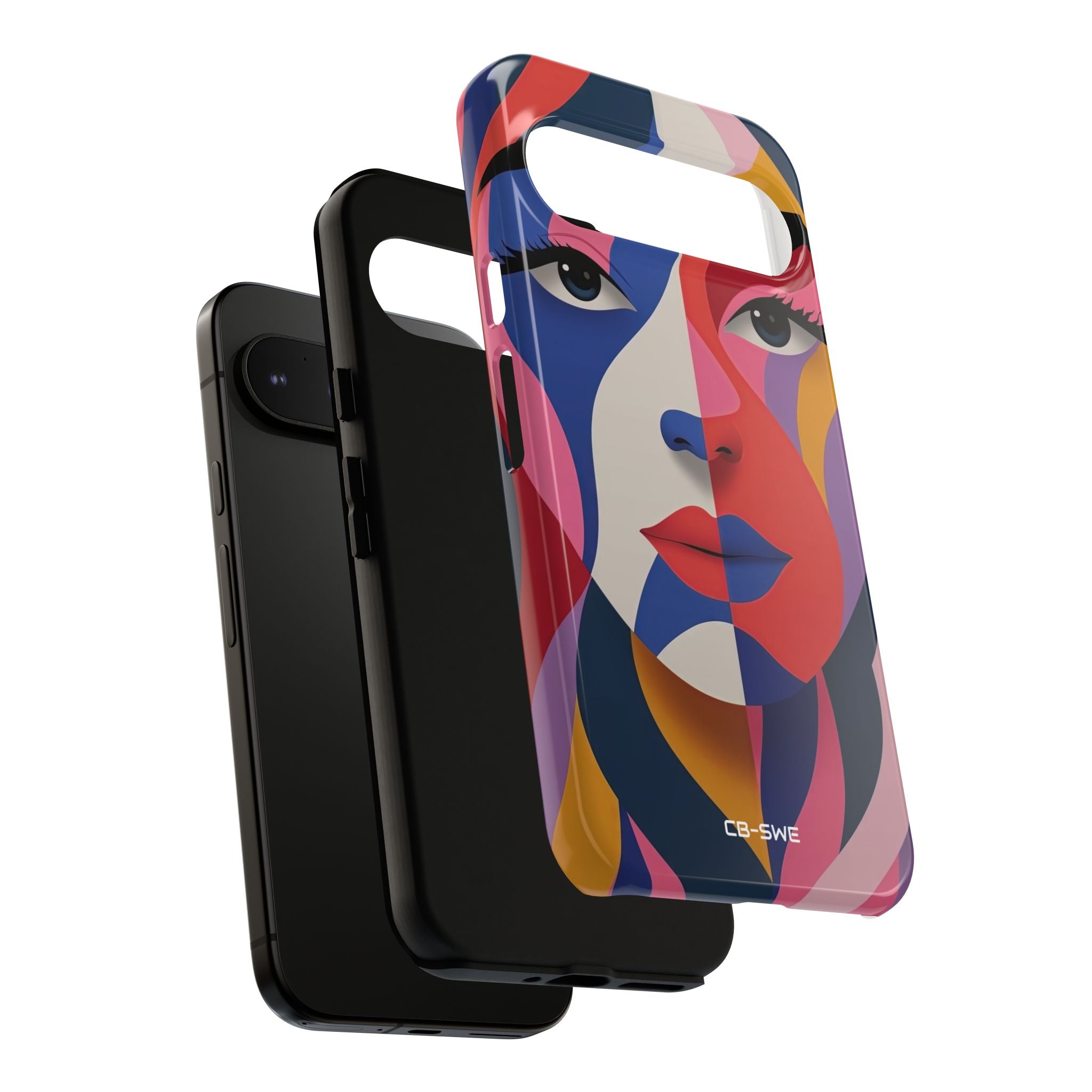 Color Swirls Embrace - Google Pixel Case