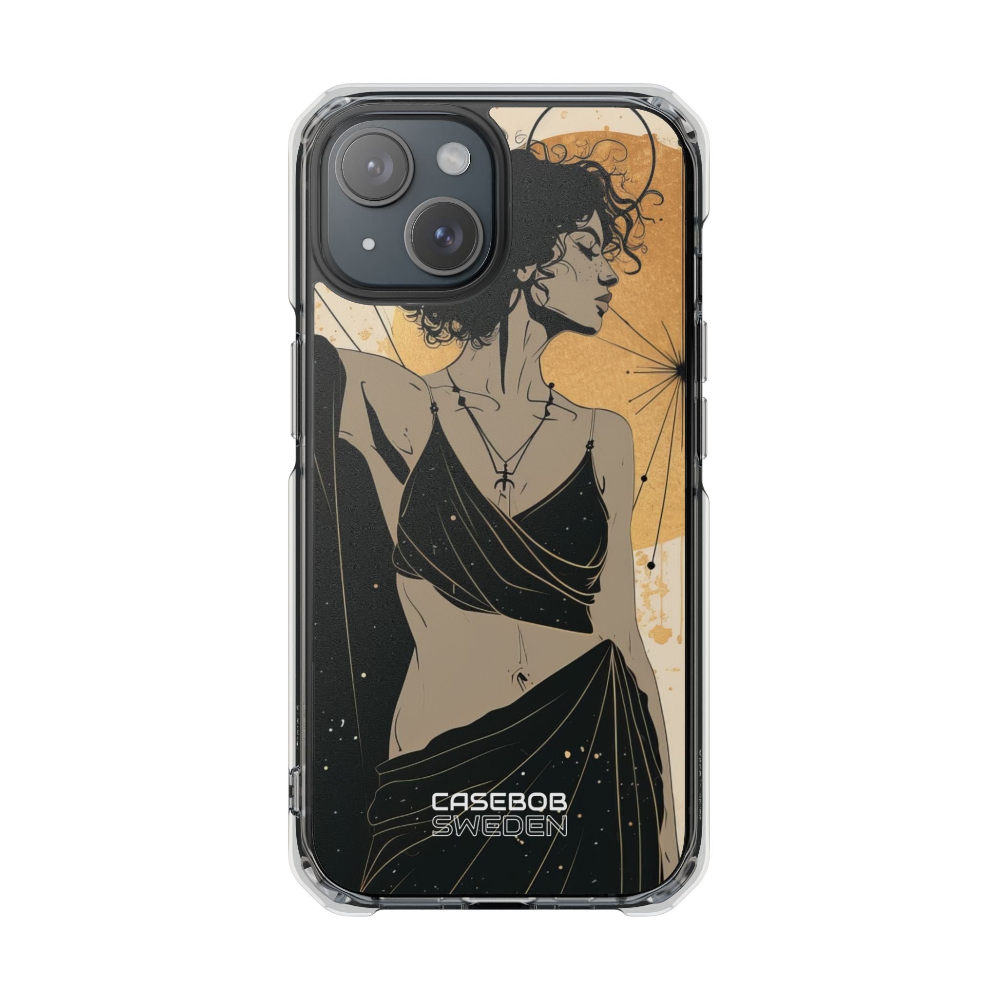 Golden Silence Motion iPhone 15 - Impact Clear+