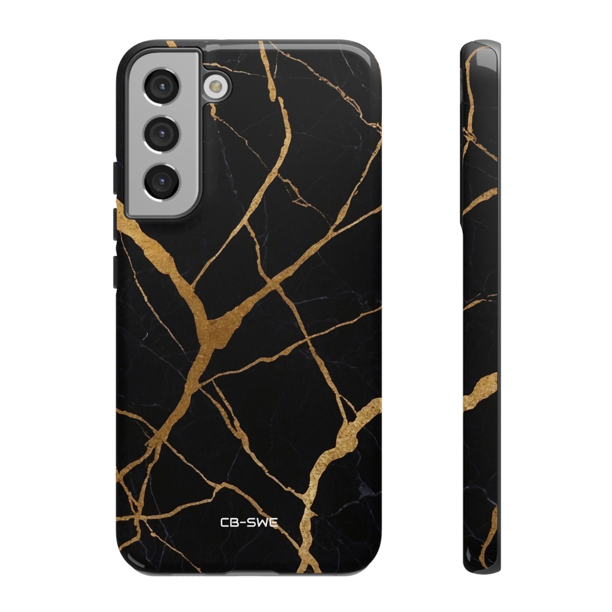 Golden Veins Twist - Samsung Case