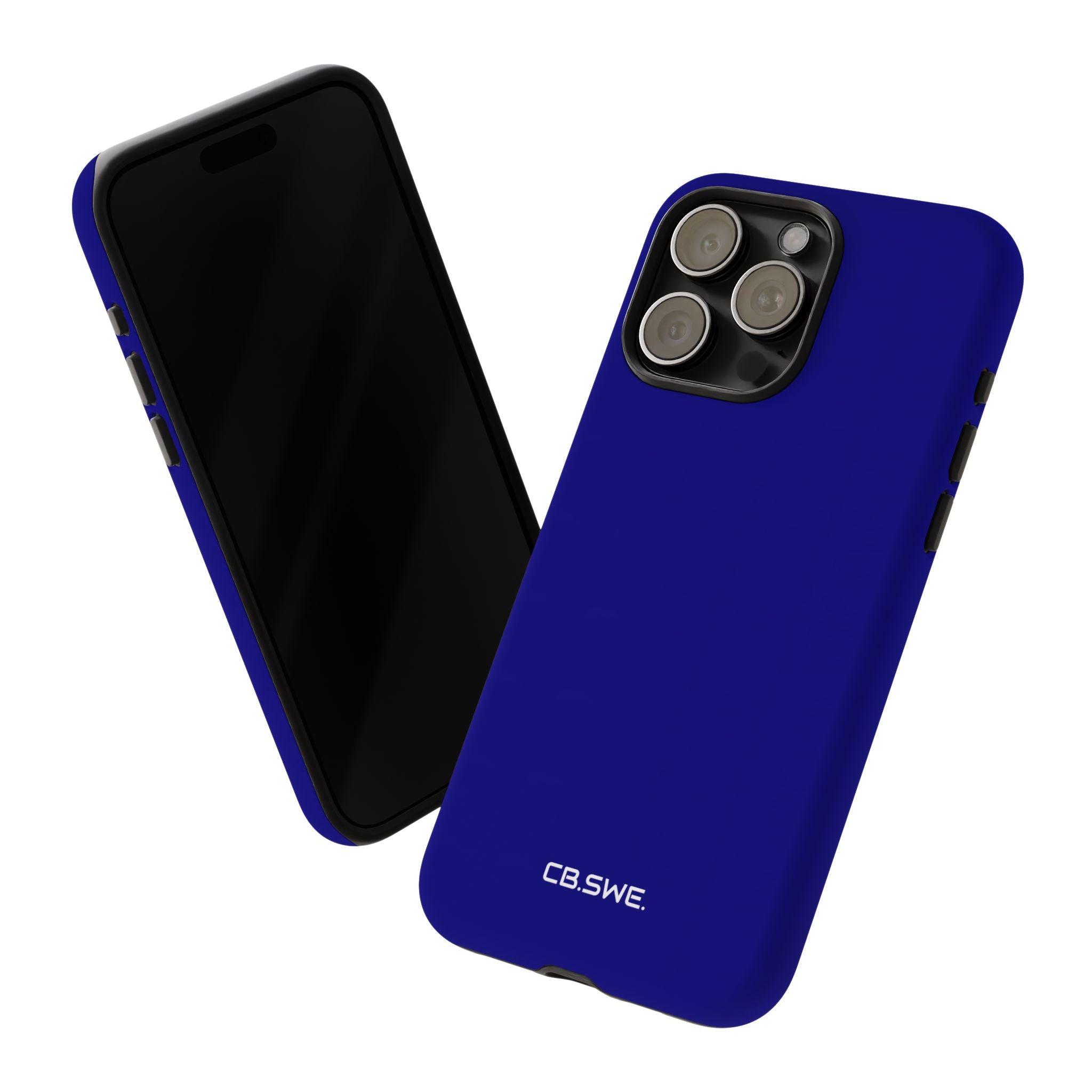 Navy Blue iPhone Case - Tough