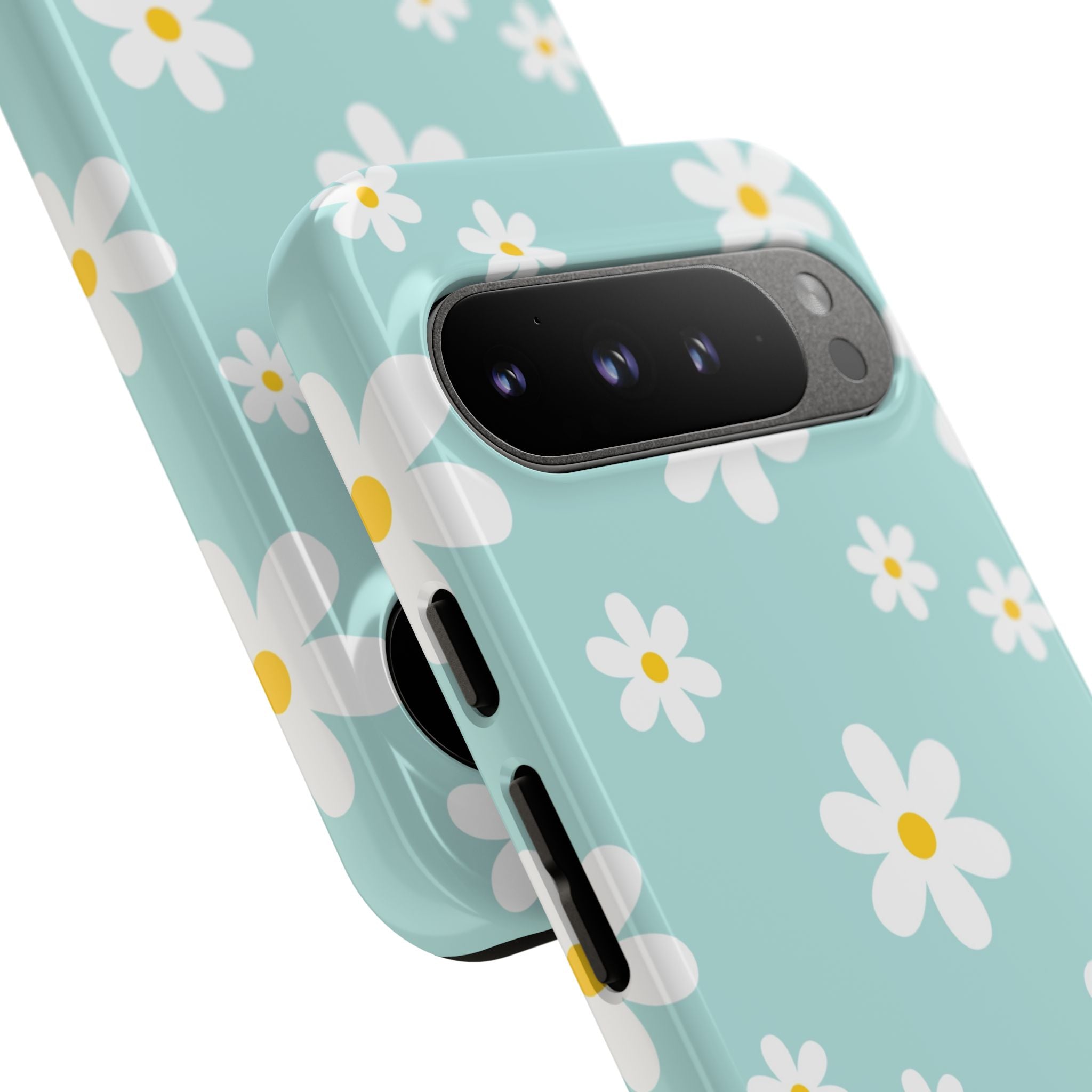Daisies On Blue - Google Pixel Case