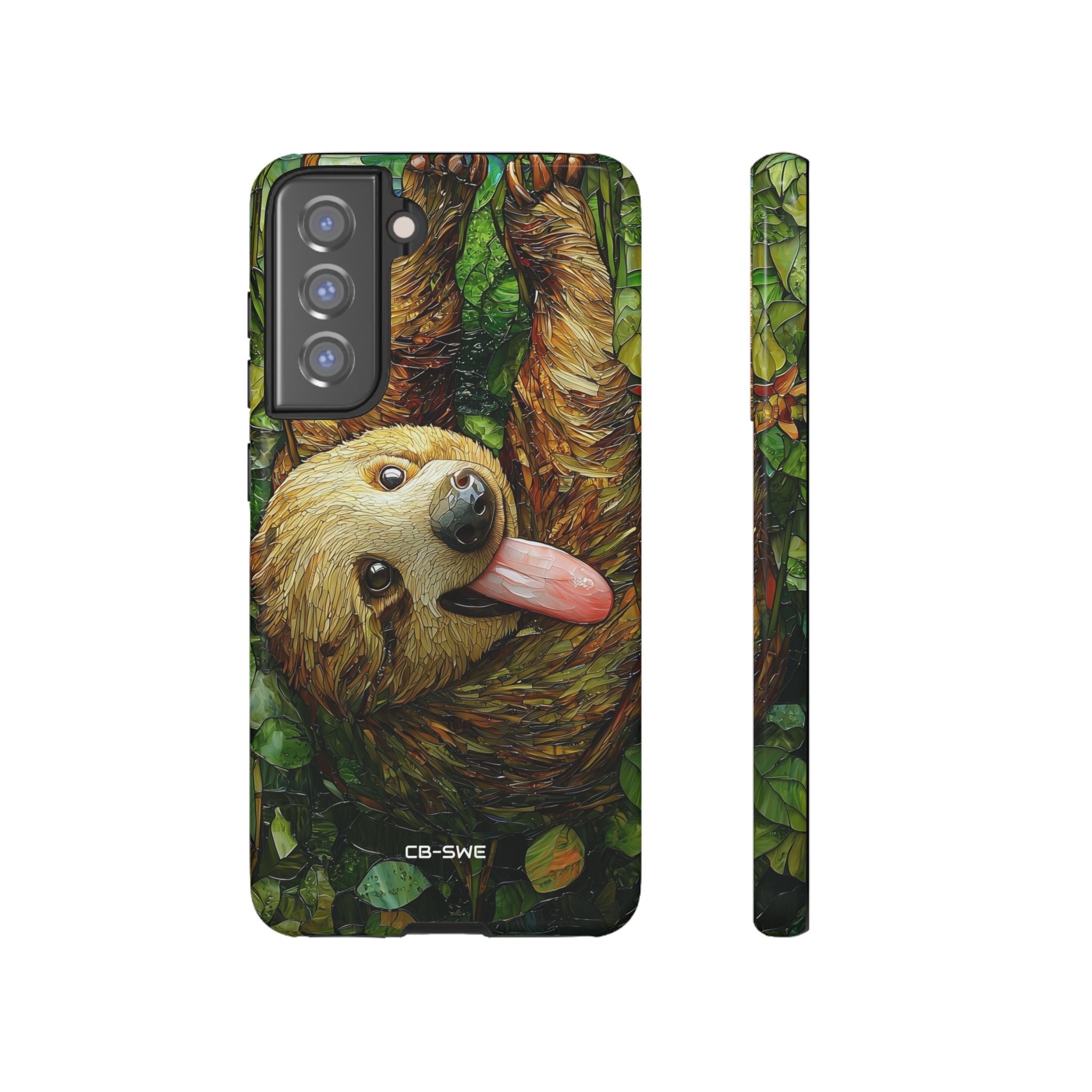 Sloth Hangs Playfully - Samsung Case