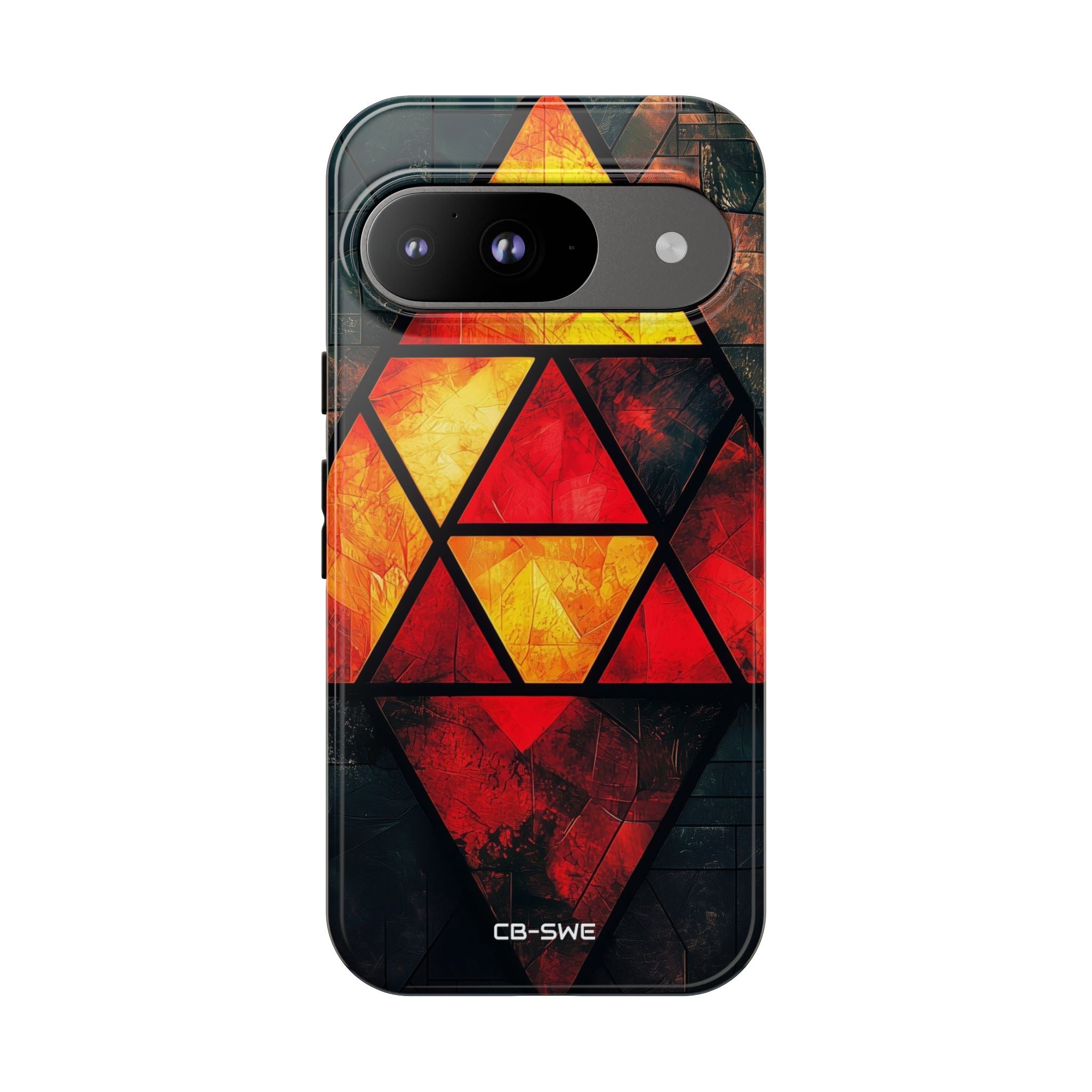 Triangles Illuminate Warmth - Google Pixel Case