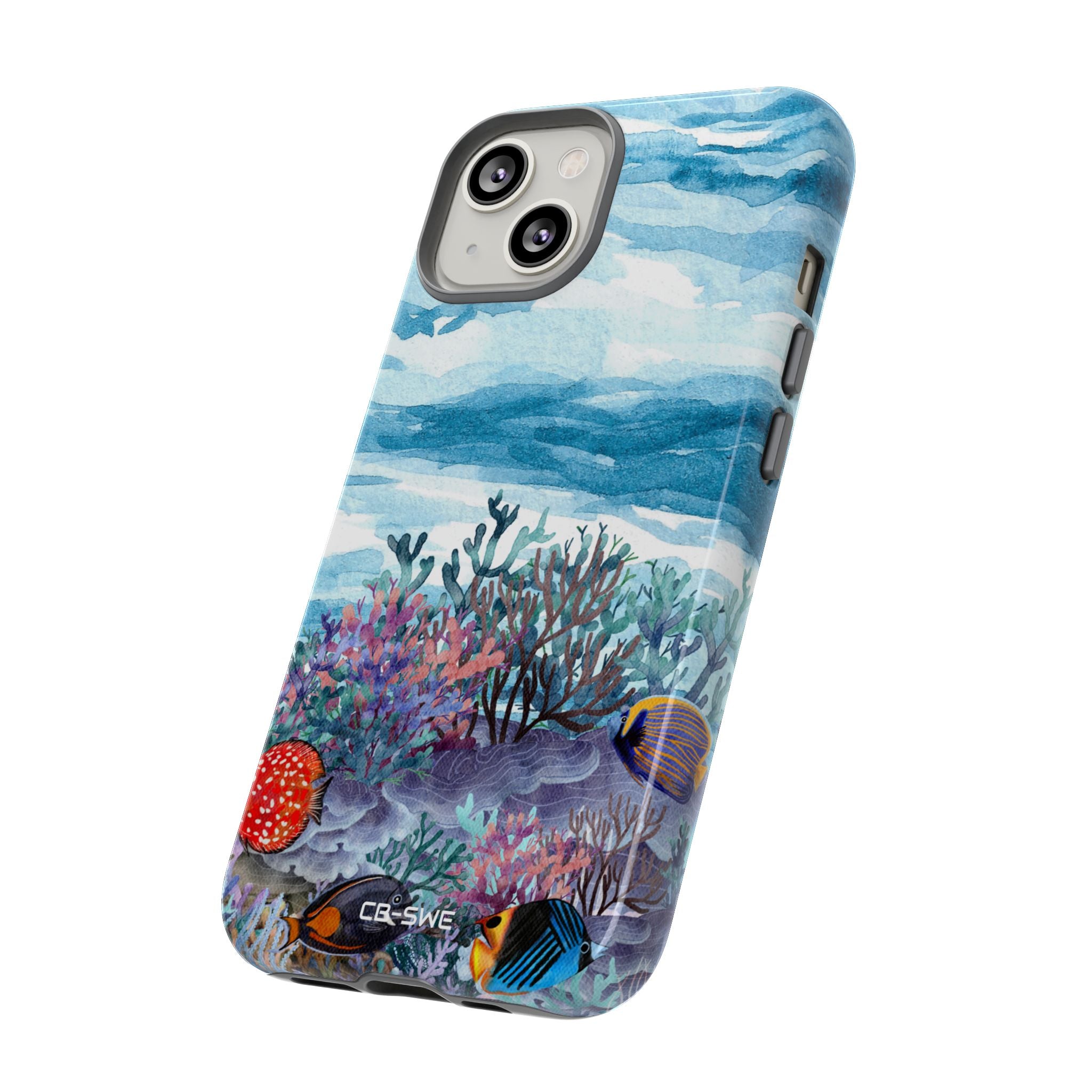 Aquatic Life Watercolors - iPhone Case