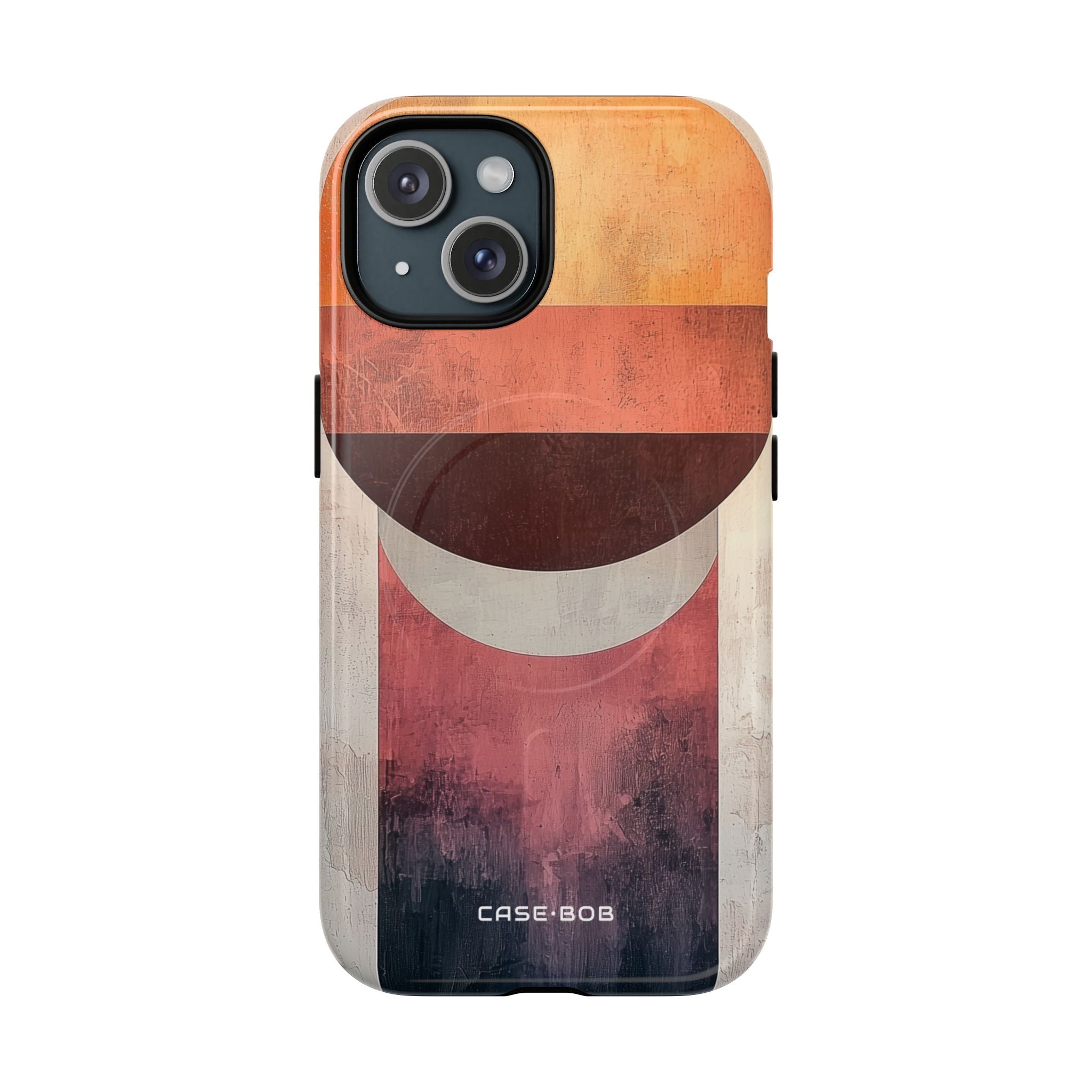 Sunset Orb iPhone 15 Case - Tough+
