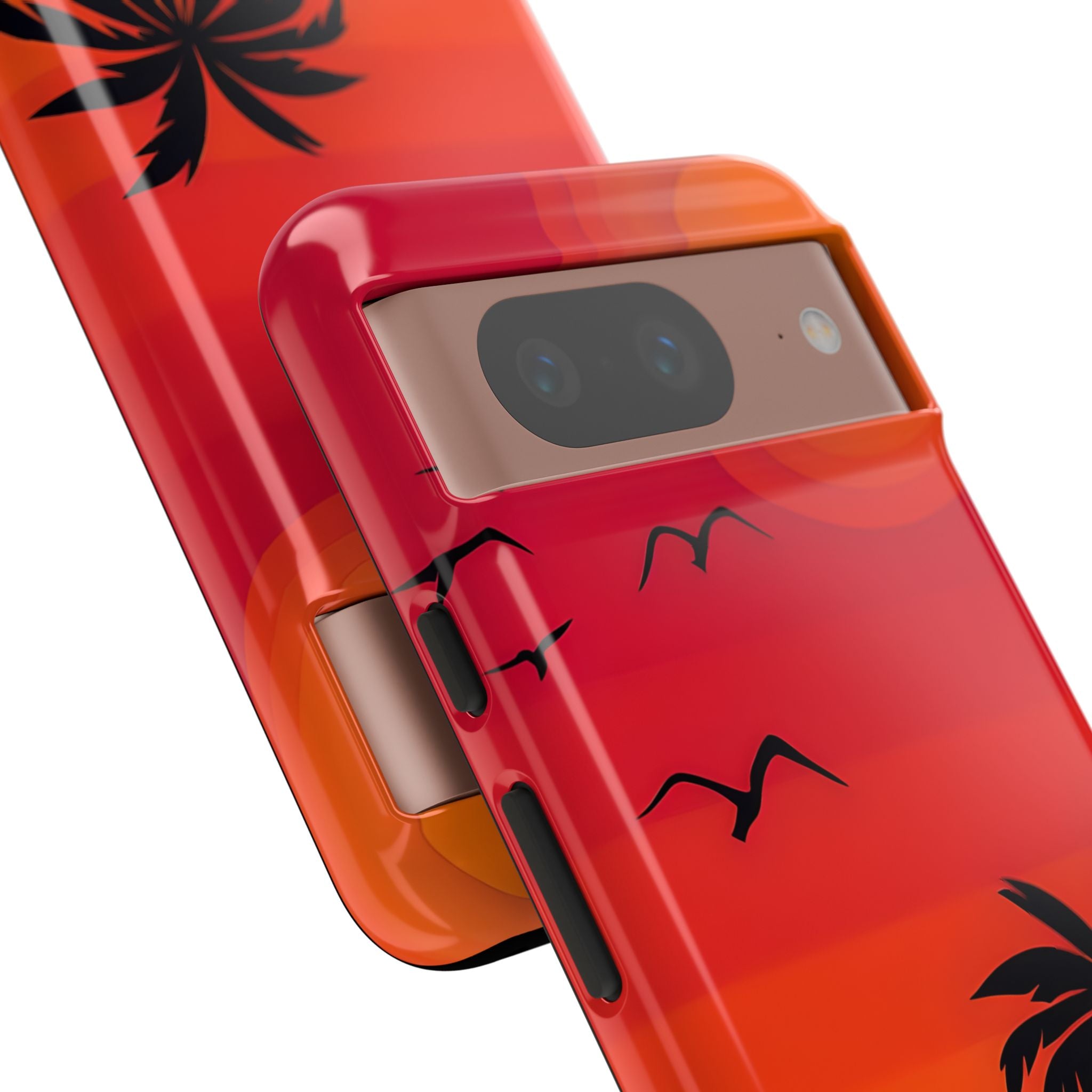Summer Sunset Silhouettes - Google Pixel Case