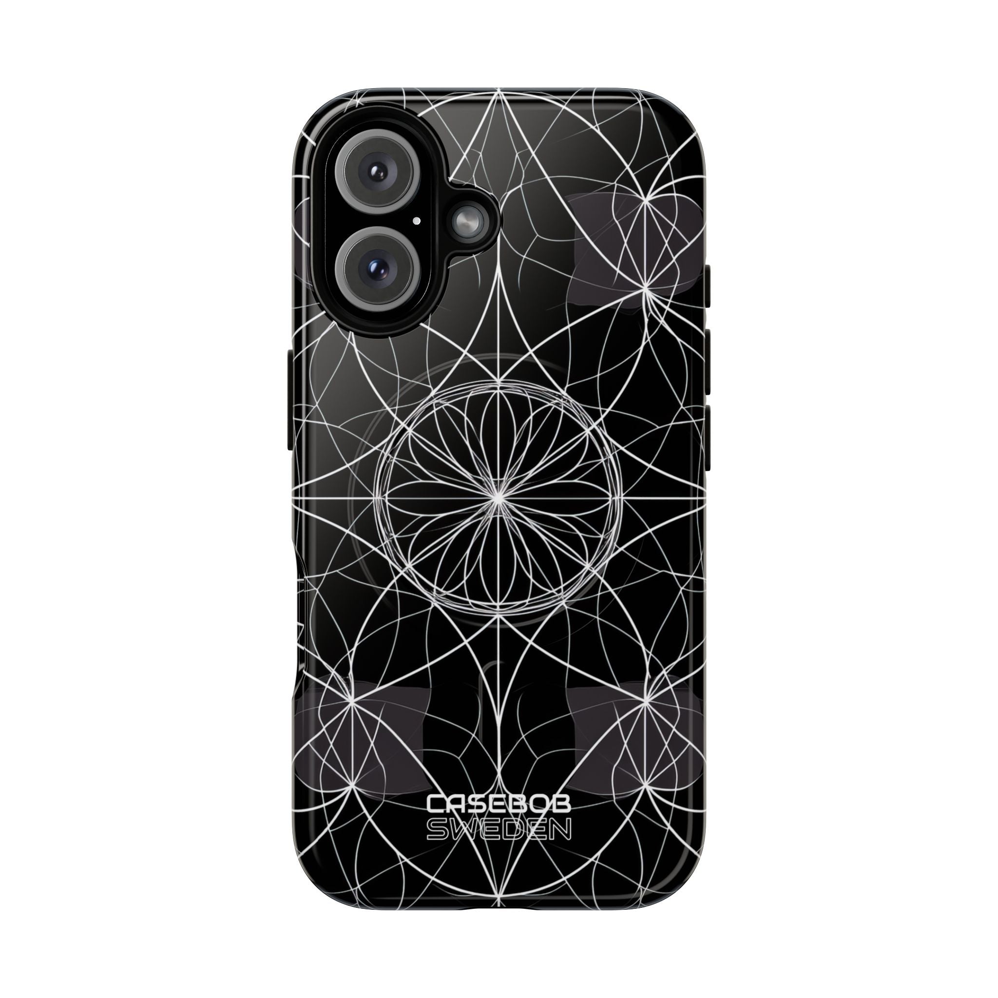 Symmetric Line Bloom iPhone 16 - Tough+