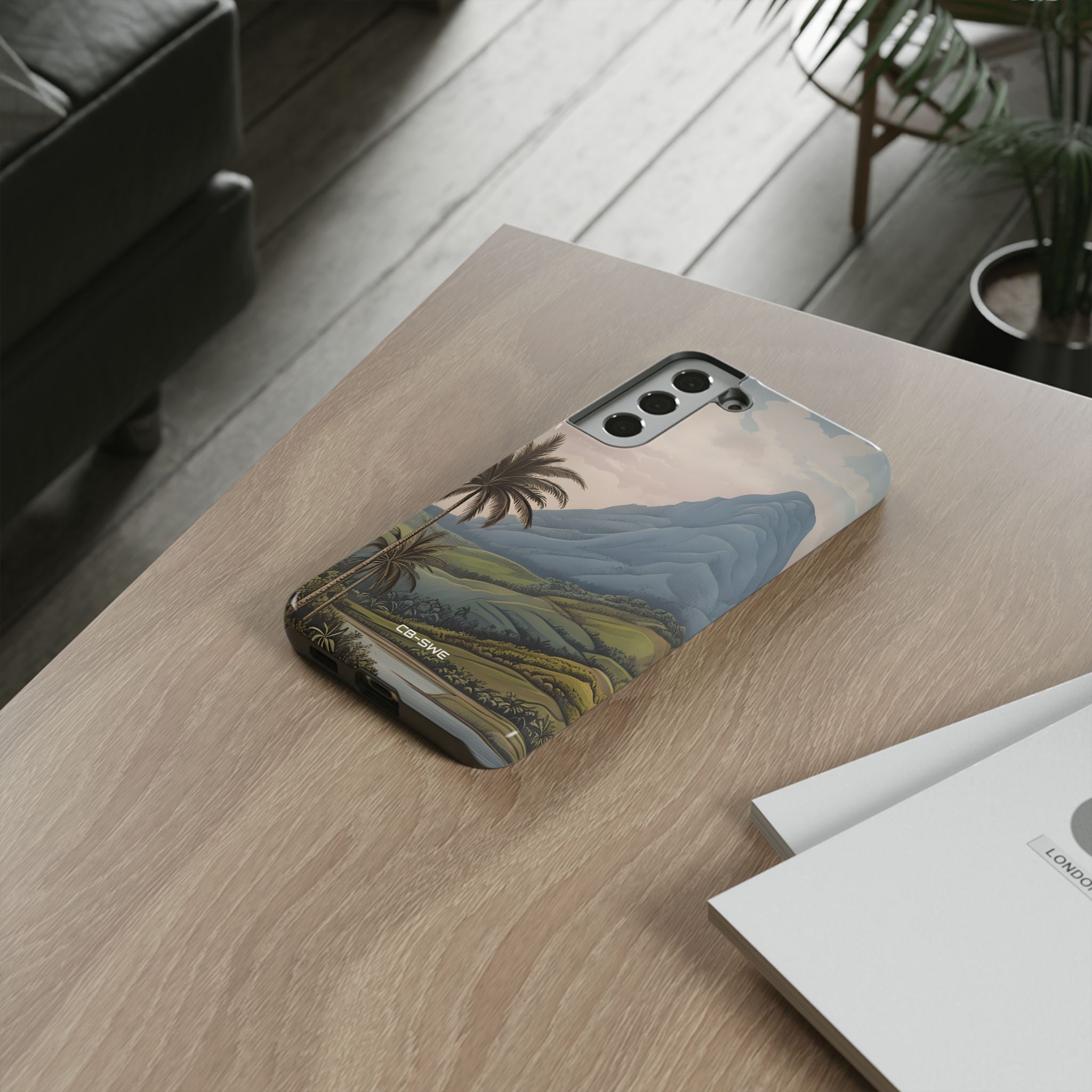 Serene Mountain Oasis - Samsung Case