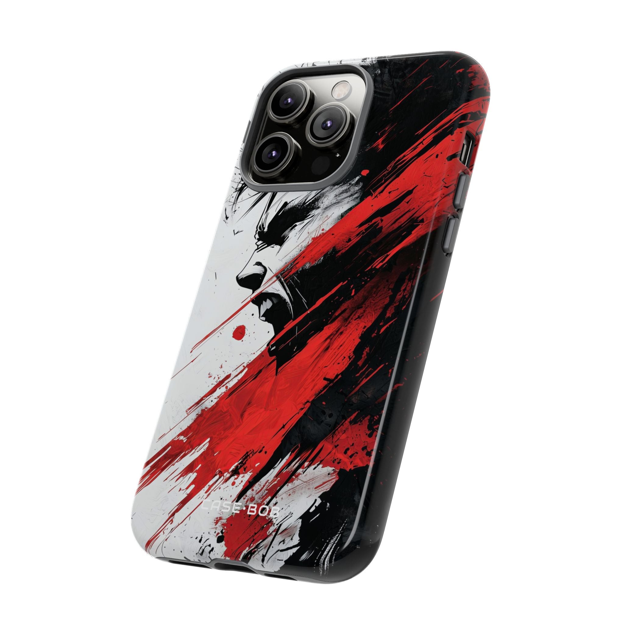 Yelling Profile Burst iPhone 14 Pro Max Case - Tough