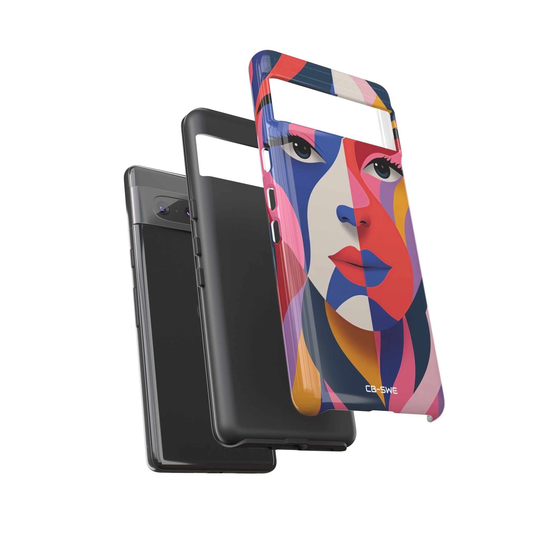 Color Swirls Embrace - Google Pixel Case