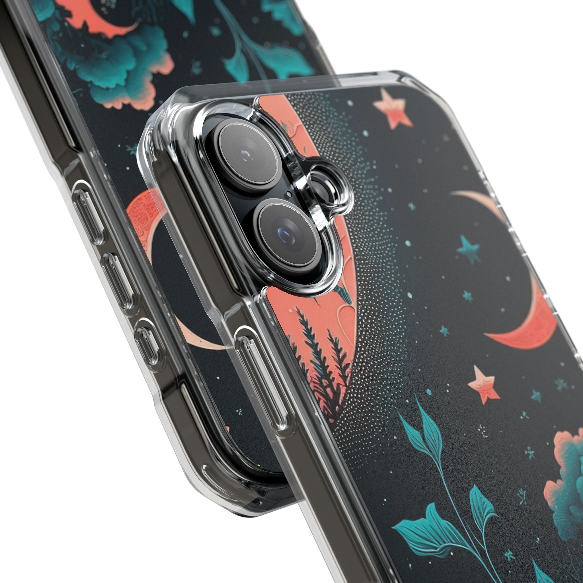 Cosmic Floral Dreams iPhone Case - Impact