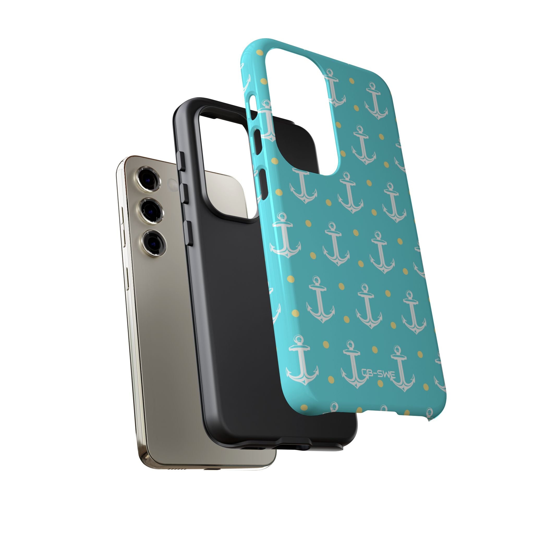 Nautical Anchors & Dots - Samsung Case