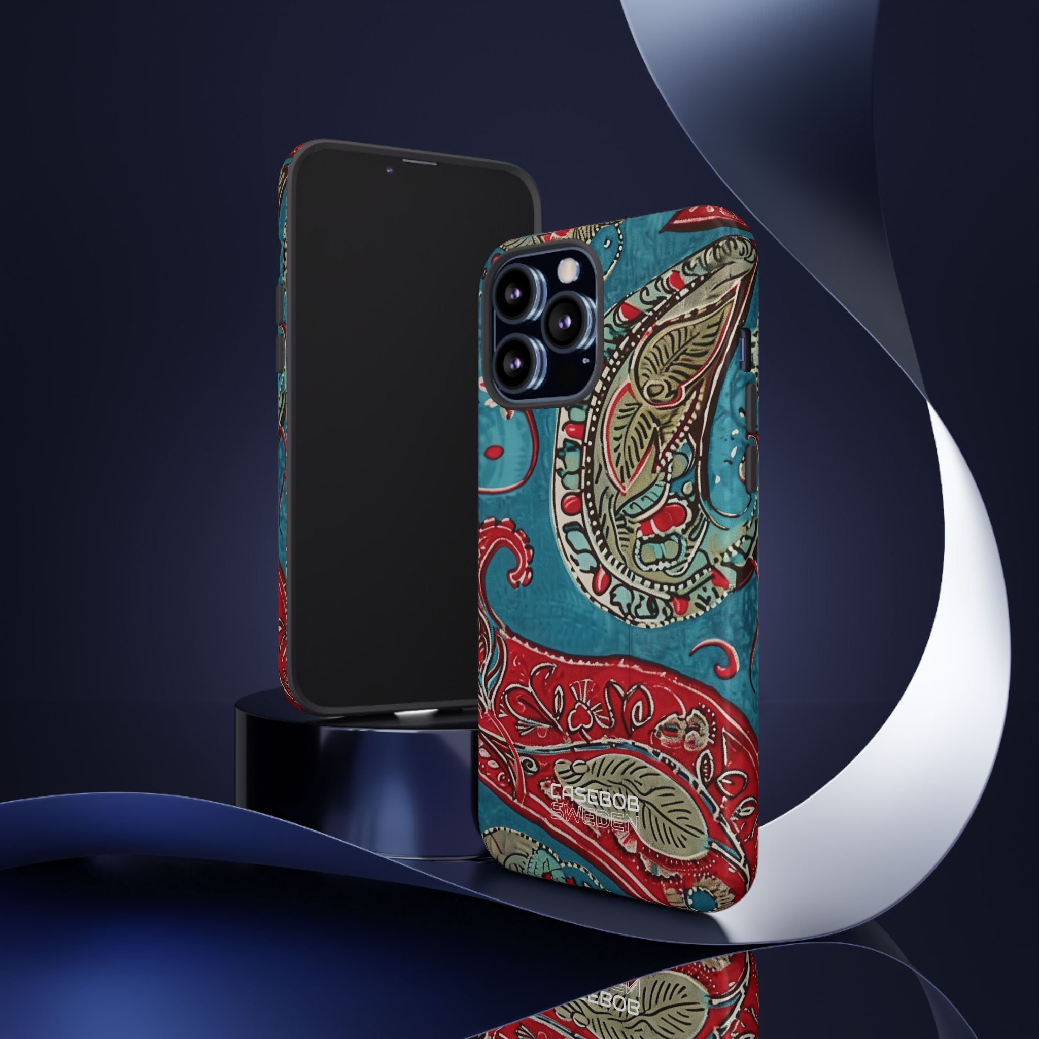 Paisley Floral Fusion iPhone 13 - Tough