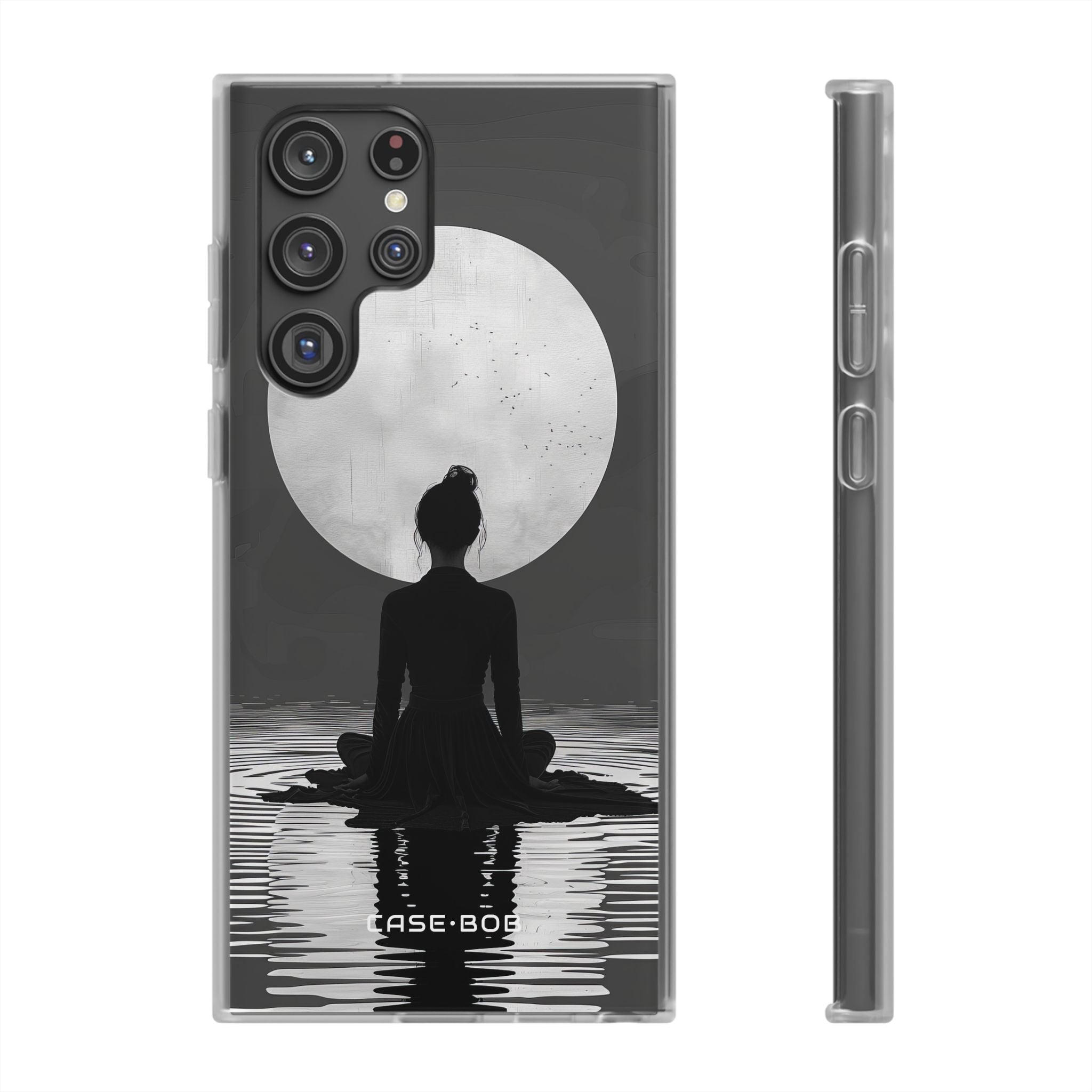 Silhouette Moonlight Samsung S22 Ultra Case - Soft
