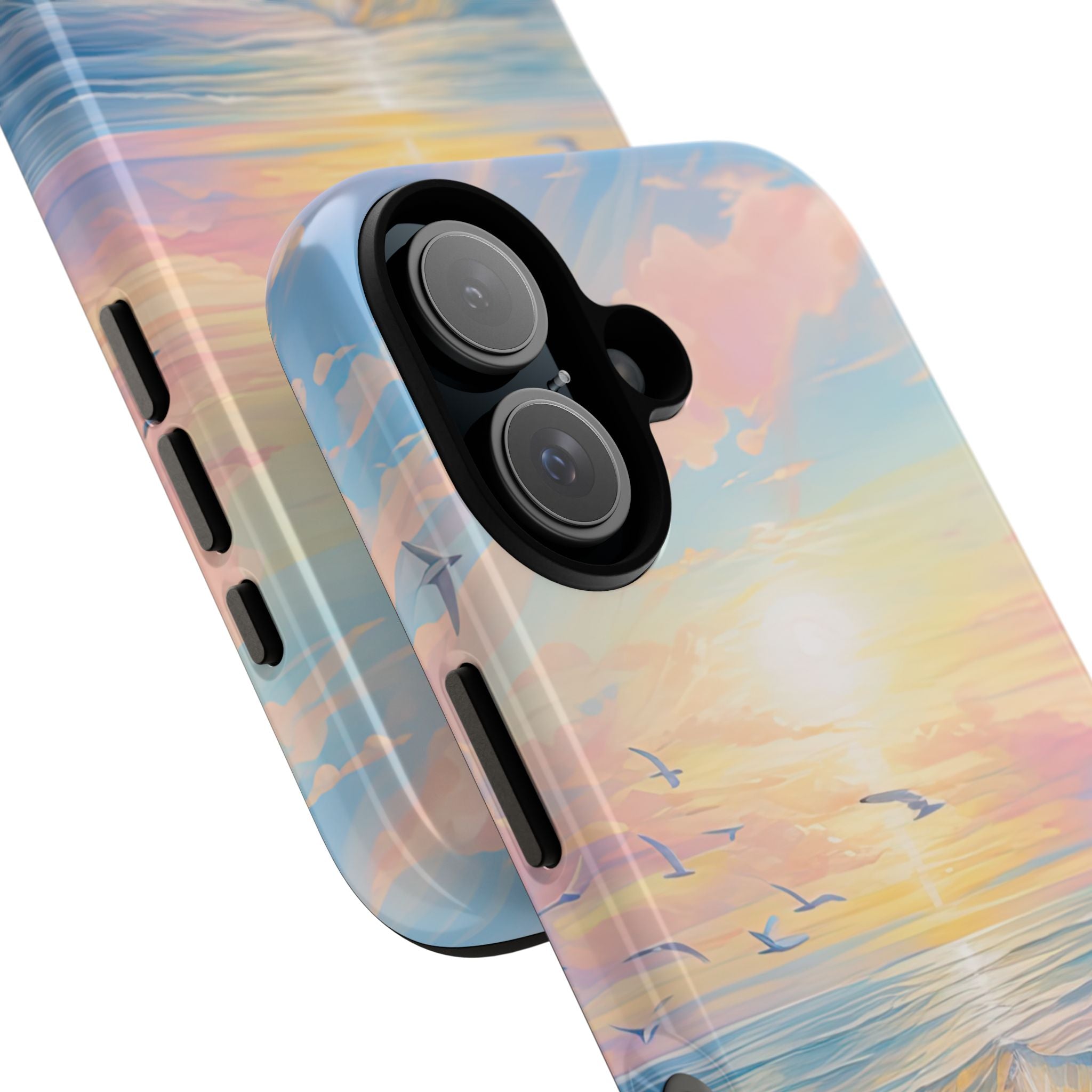 Gentle Waves Embrace - iPhone Case