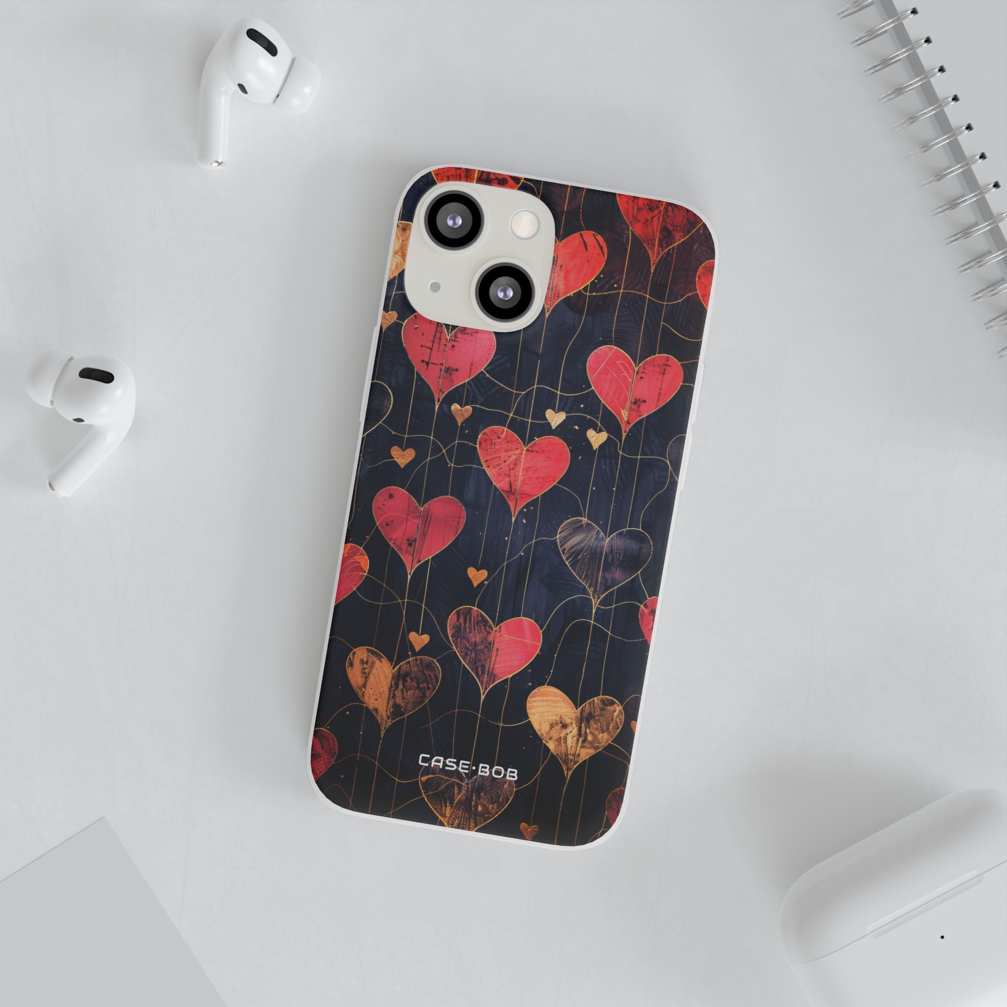Golden Hearts Network iPhone 13 mini Case - Soft