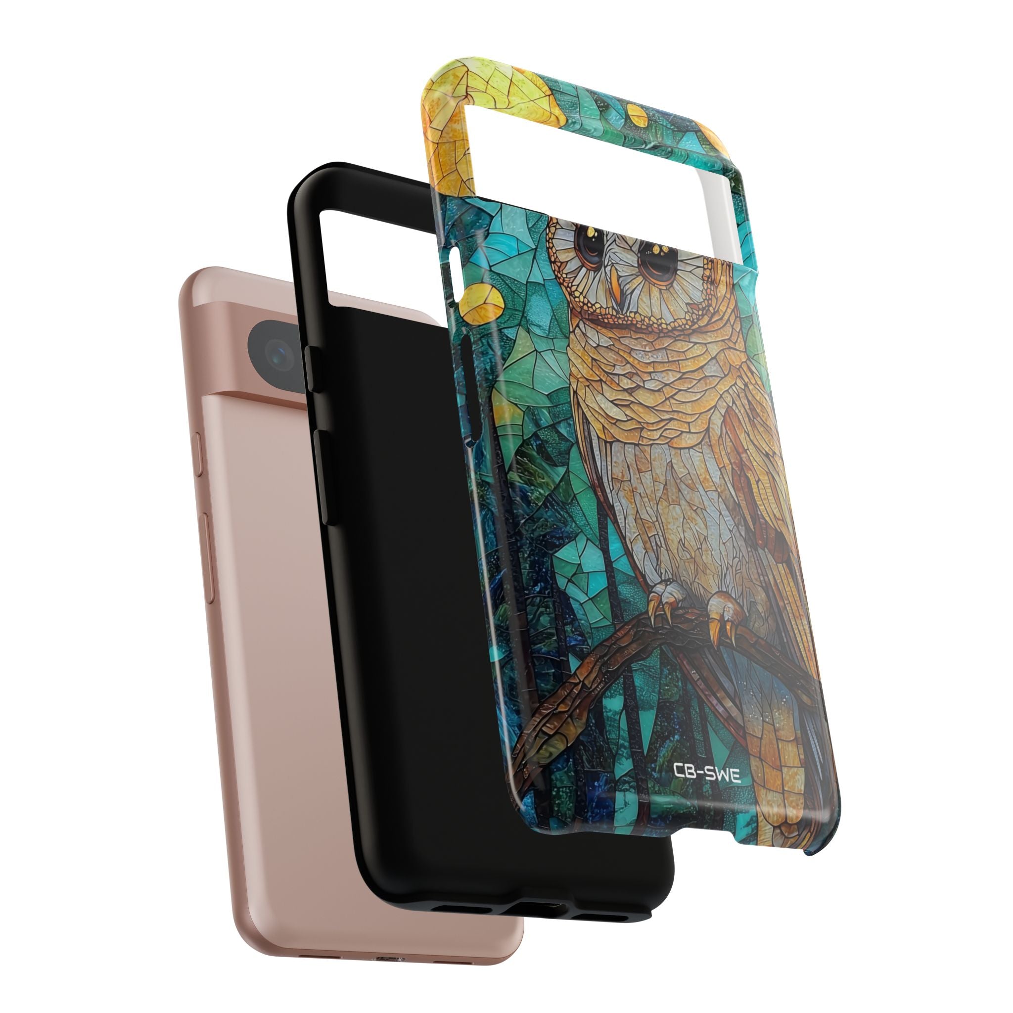 Celestial Owl Gaze - Google Pixel Case
