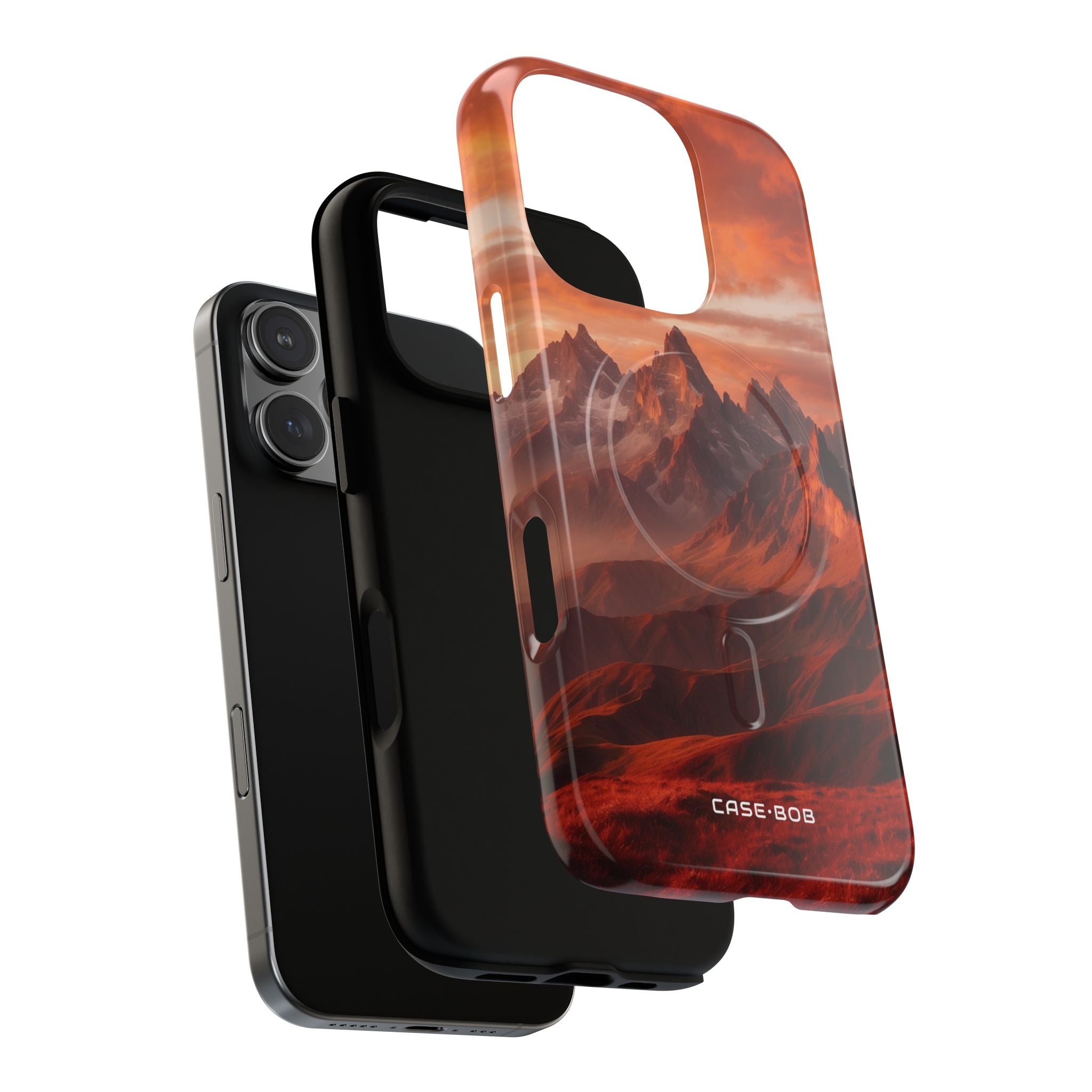 Jagged Glow iPhone 16 Pro Case - Tough+
