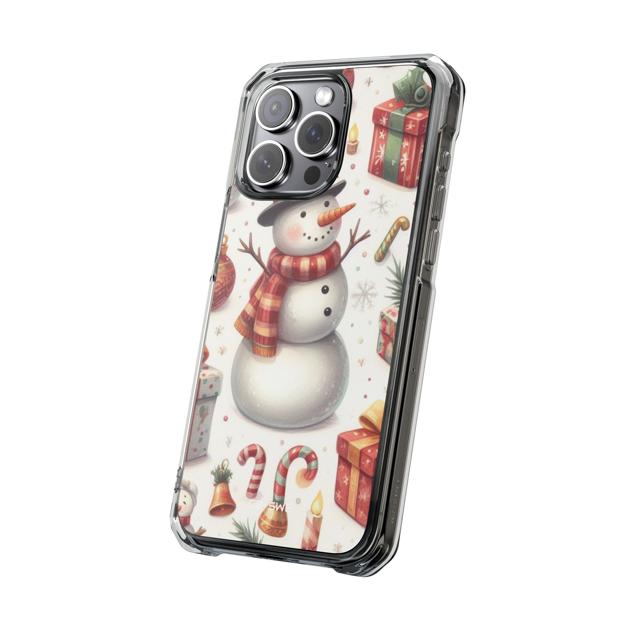 Snowman Welcomes Joy iPhone Case - Impact