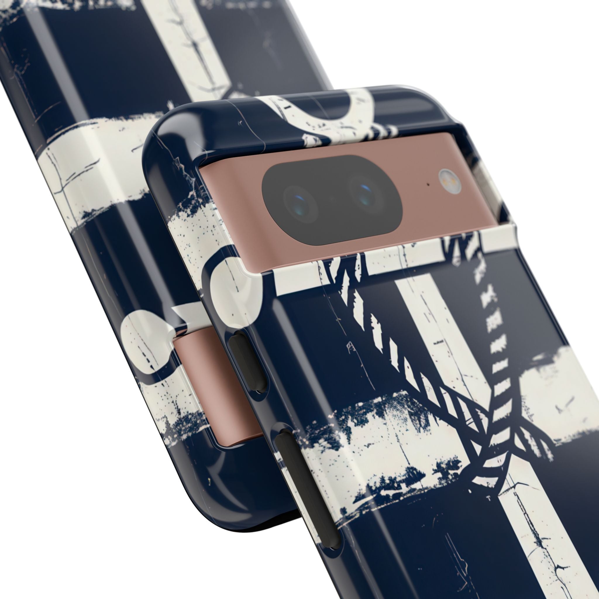 Strisce con ancora blu navy Google Pixel 8 - Tough